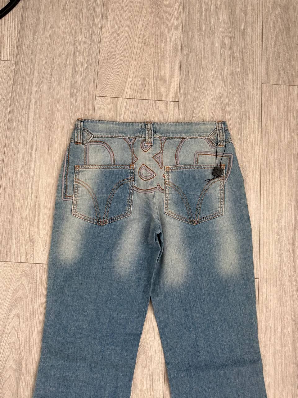 Dolce & Gabbana Dolce & Gabanna Jeans Big Logo Denim Jeans Size 25" / US 0 / IT 36 - 2 Thumbnail