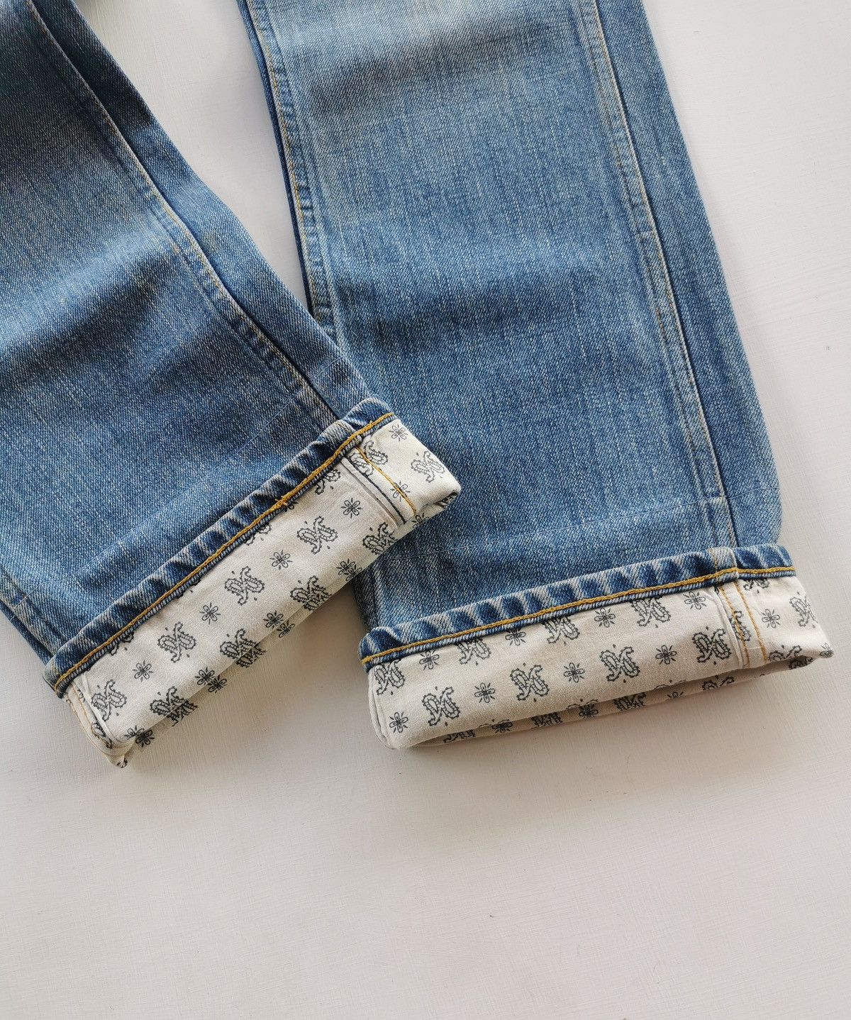 Japanese Brand Paisley Pat Monkey Time United Arrows Japan Jeans Size US 33 - 5 Thumbnail