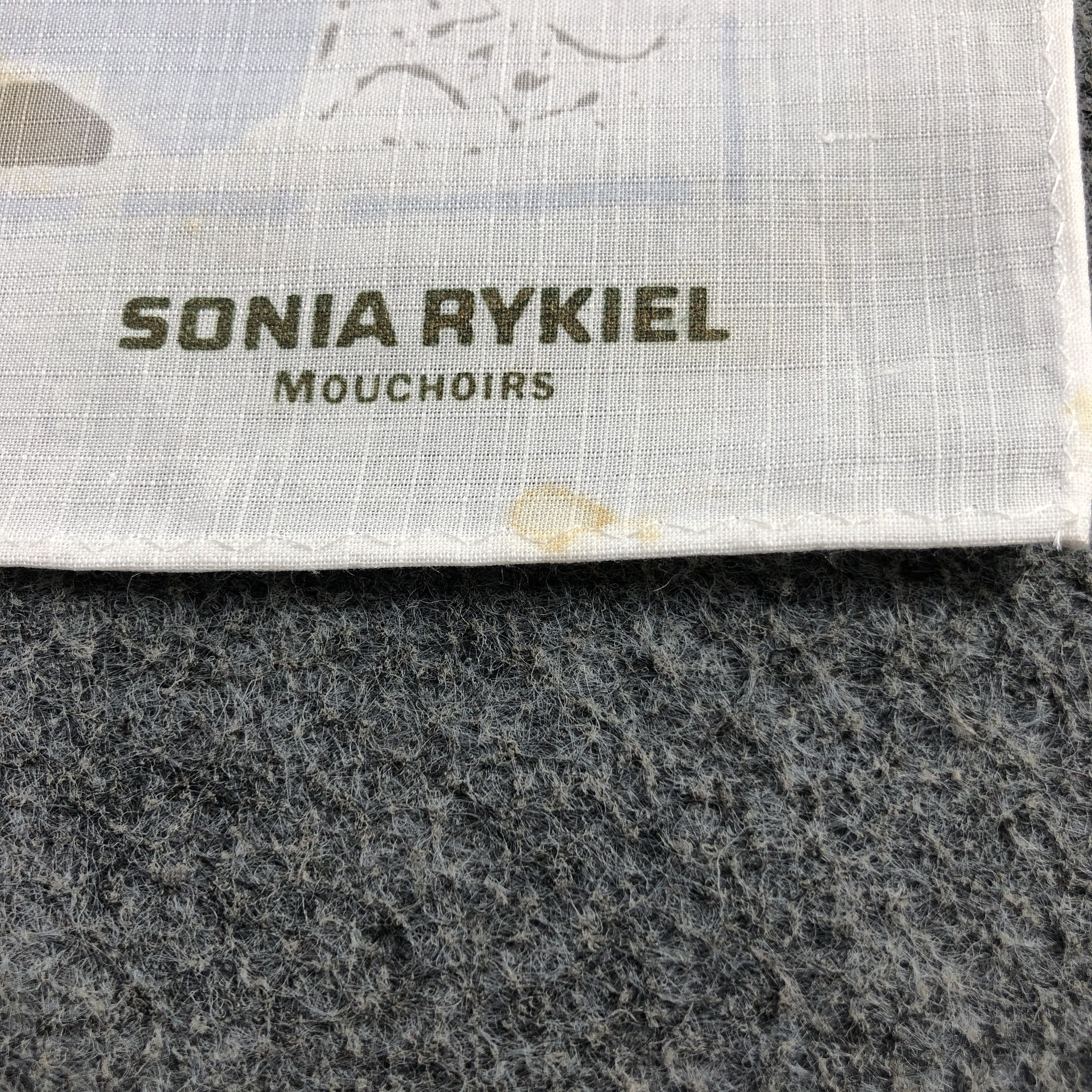 Sonia Rykiel Sonia Rykiel Handkerchief Neckerchief Bandana H2768 Size ONE SIZE - 5 Thumbnail
