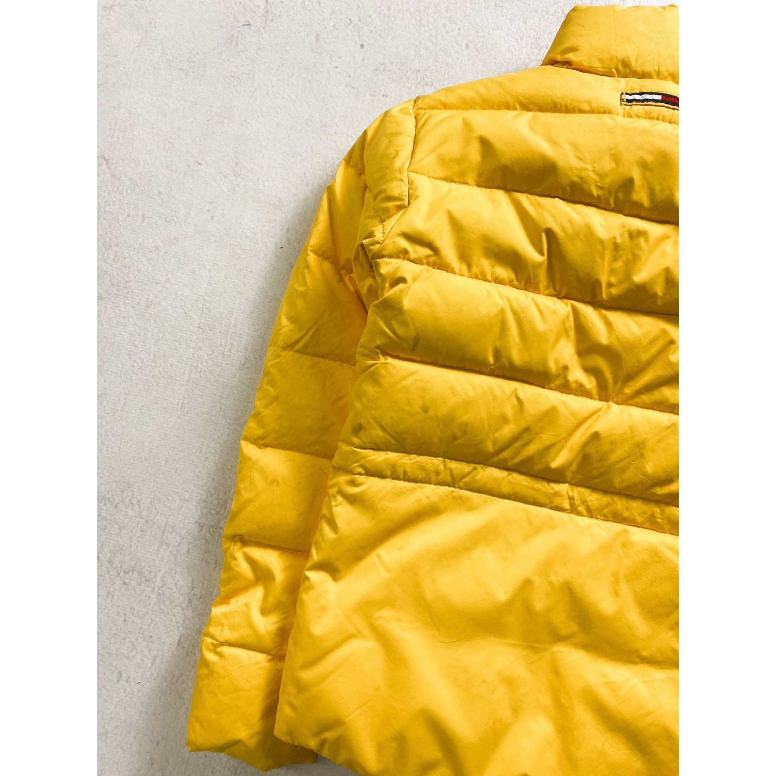 Tommy Hilfiger Vintage 00s Tommy Hilfiger Yellow Jacket - Women's Small Size S / US 4 / IT 40 - 4 Thumbnail