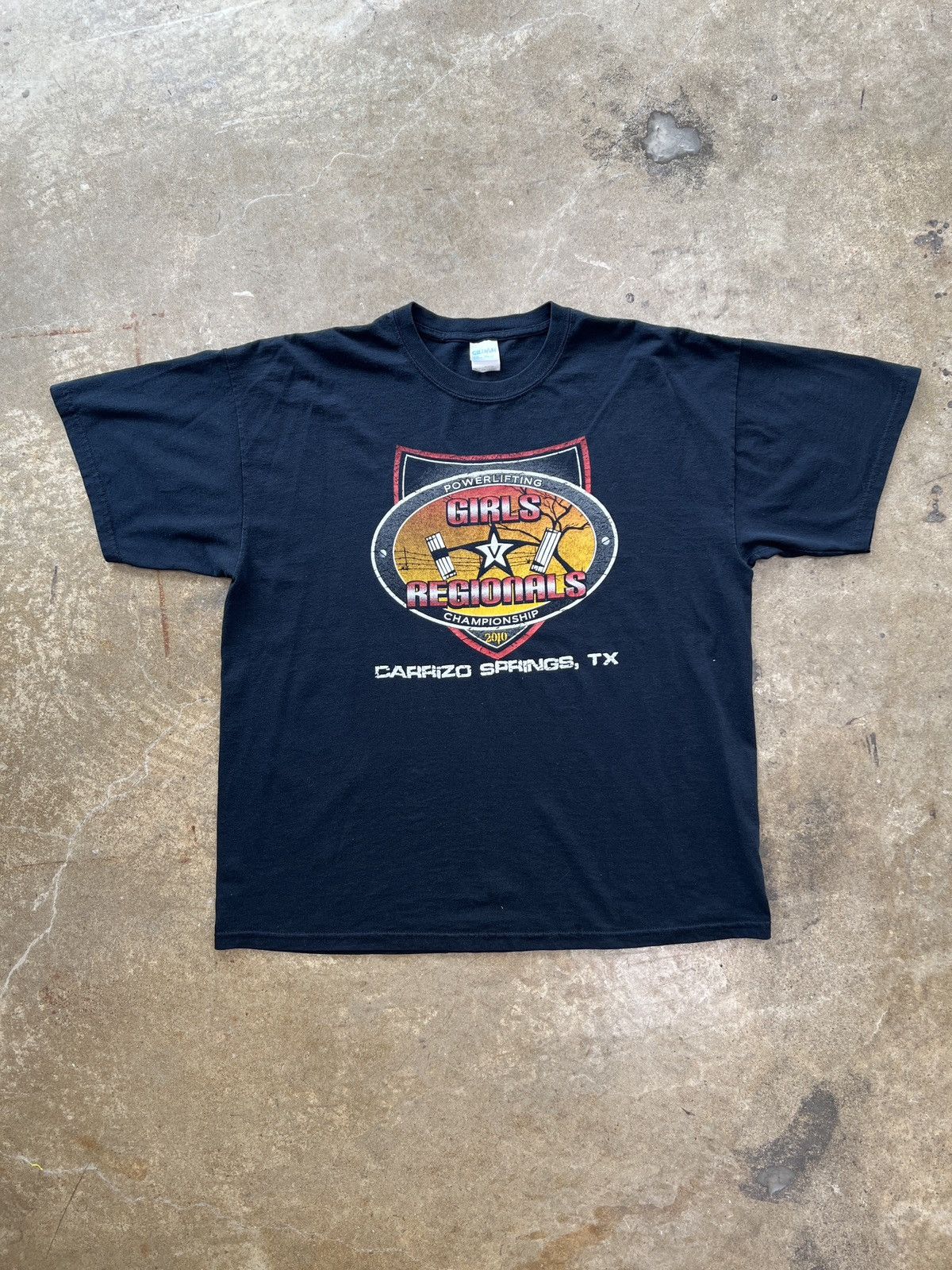 Vintage Vintage Mid 2000s Powerlifting Regionals Tee XL Size US XL / EU 56 / 4 - 2 Thumbnail