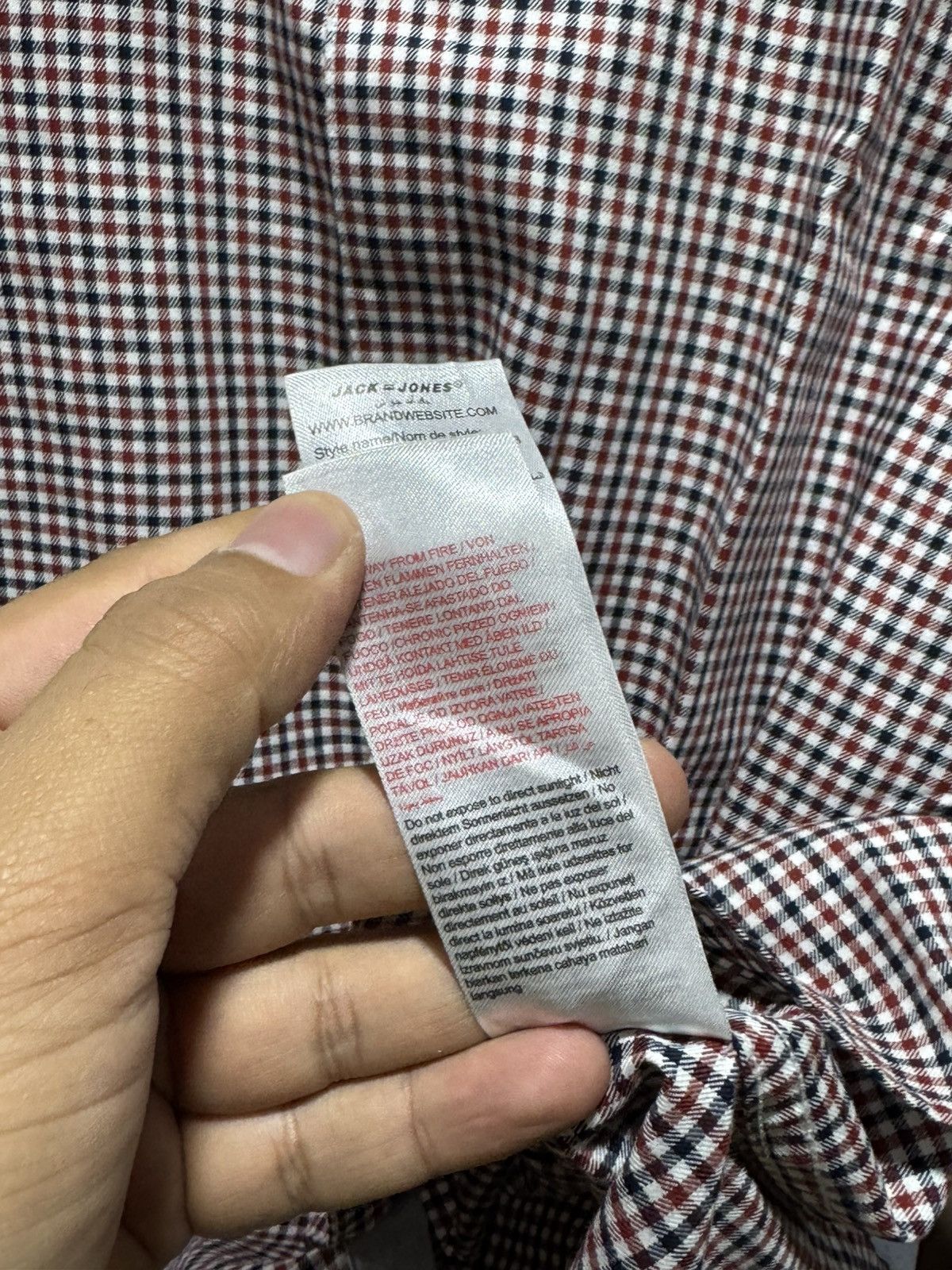 Jack & Jones Jack & Jones Checkered Formal Shirt Size US XXS / EU 40 - 11 Thumbnail