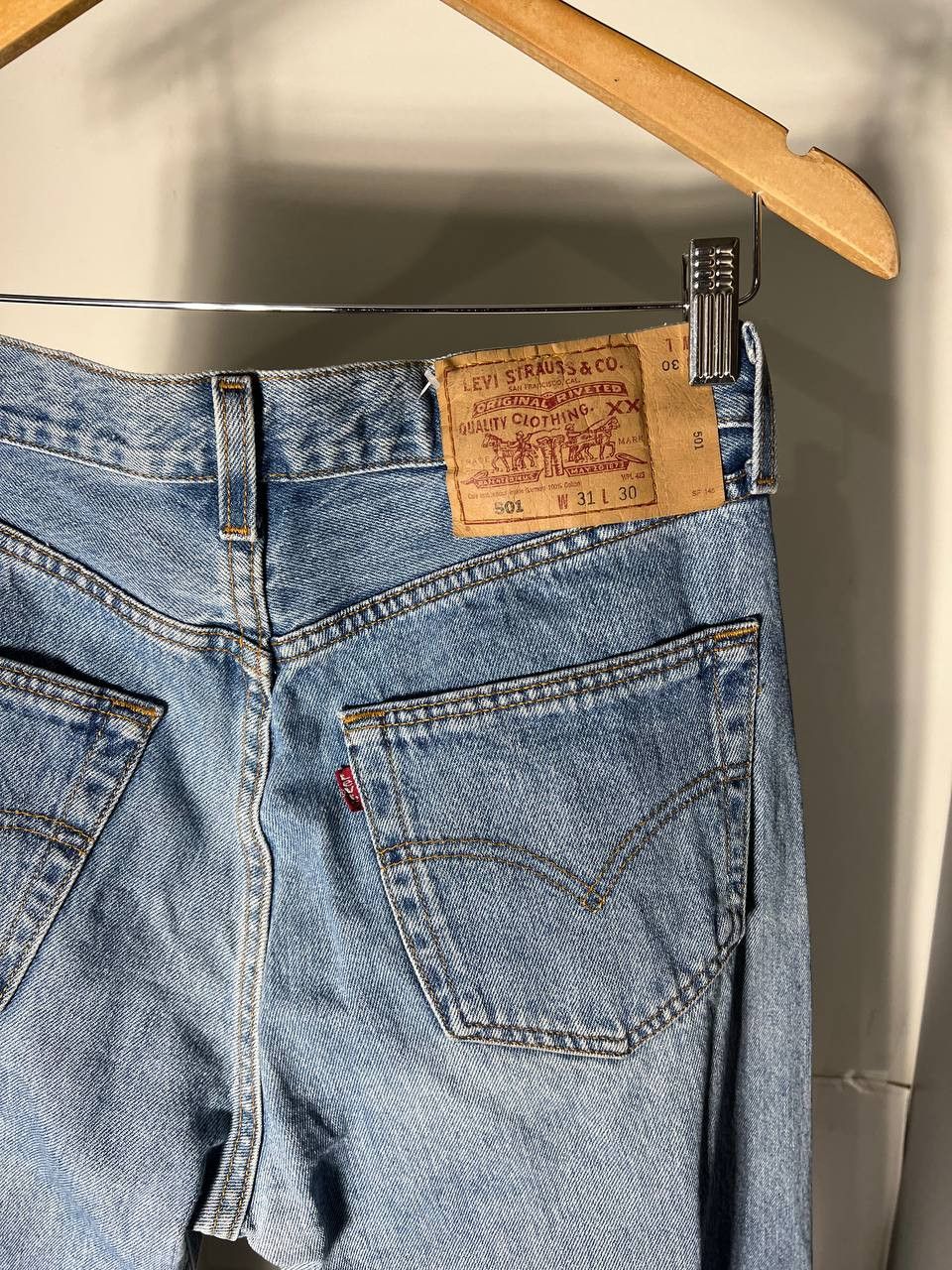 Levi's VINTAGE LEVIS 501 CLOTHING DENIM JEANS RETRO CASUAL Y2K 90s Size US 31 - 10 Thumbnail