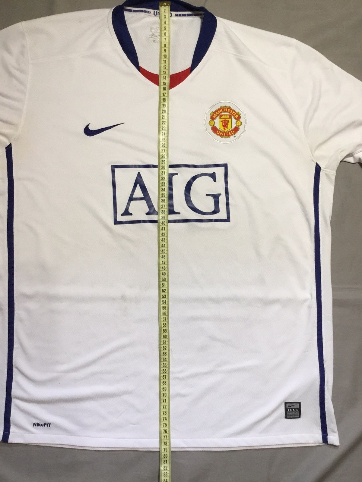Nike MANCHESTER UNITED Home shirt jersey NIKE 2008/10 SIZE XXL Size US XXL / EU 58 / 5 - 7 Thumbnail