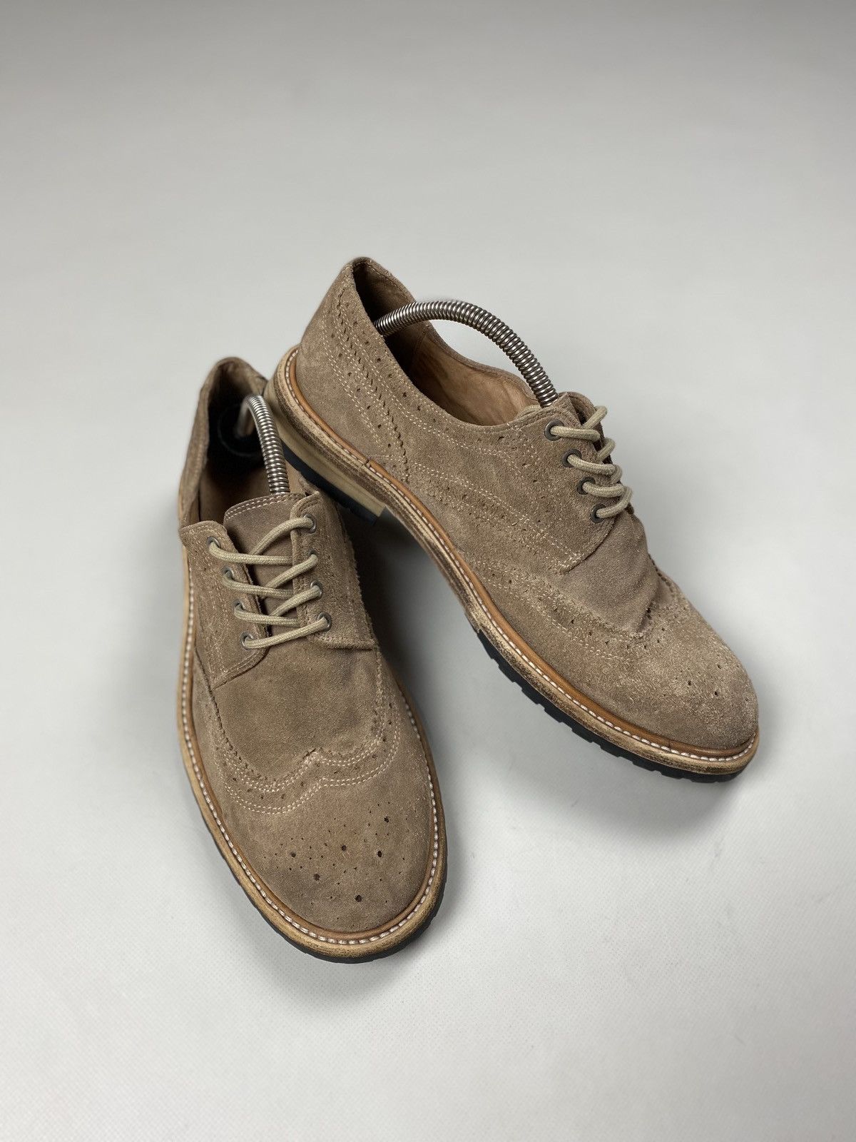 Allsaints Allsaints men’s suede brogue shoes size 43 / US 10 Size US 10 / EU 43 - 11 Thumbnail