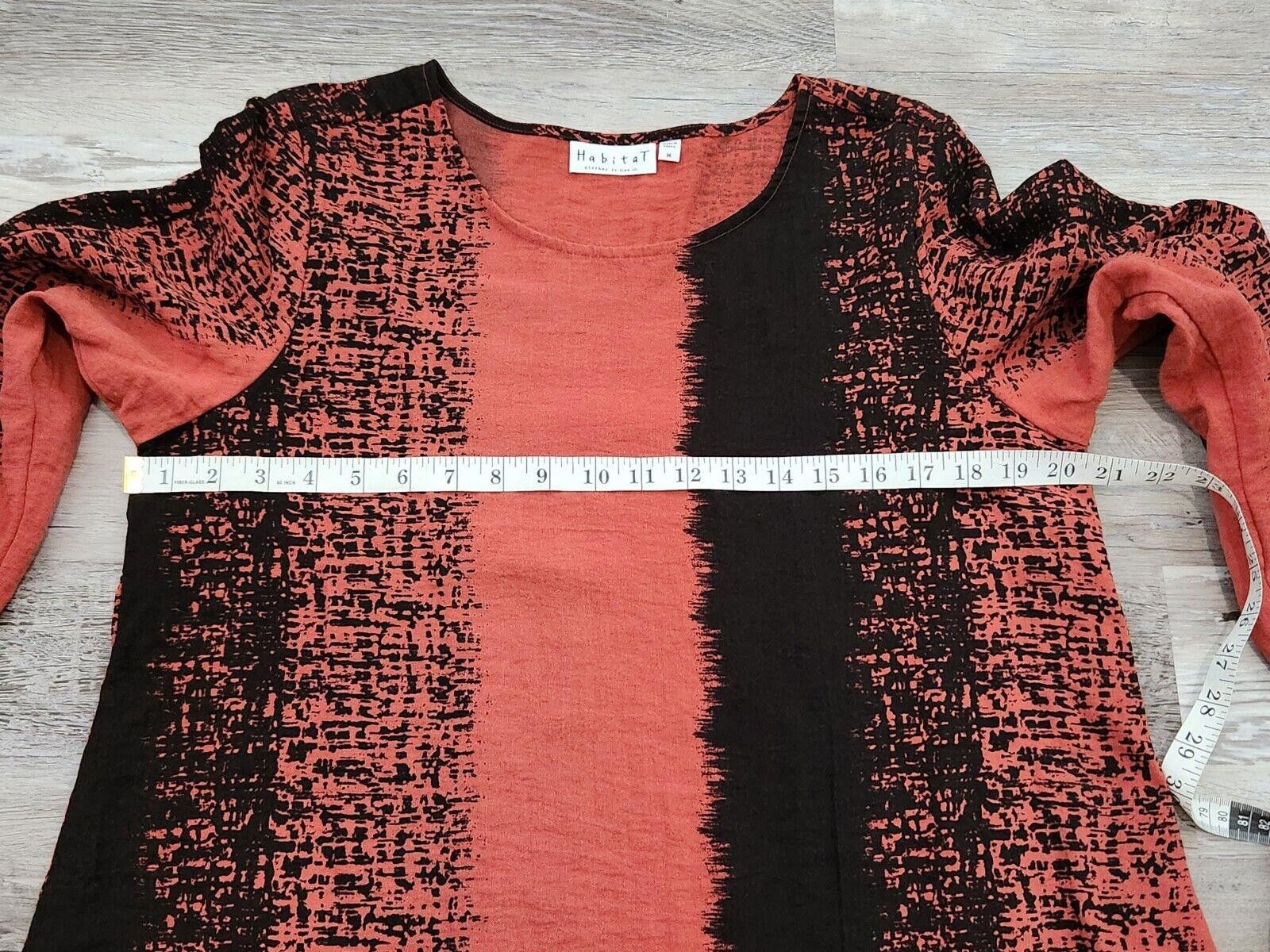 Habitat Habitat Clothes To Live In top Medium Orange Tunic shirt Size M / US 6-8 / IT 42-44 - 5 Thumbnail