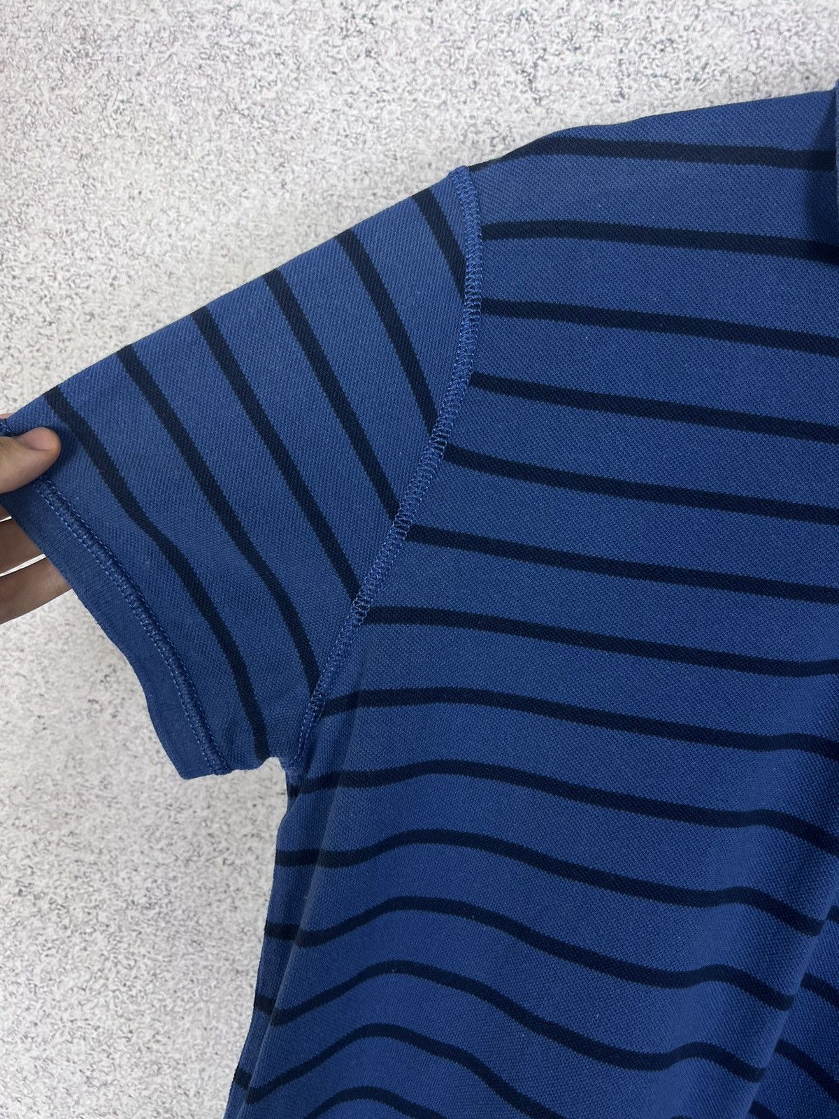 Vintage Vintage Polo Ralph Lauren Jeans Company Stripe Polo Shirt Size US M / EU 48-50 / 2 - 5 Thumbnail
