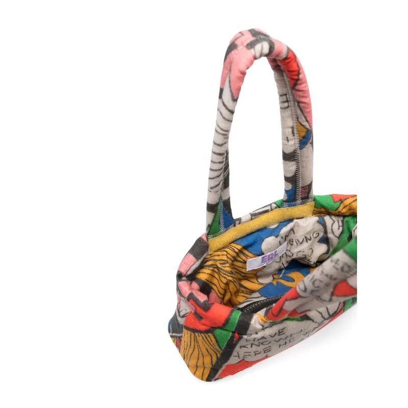 ERL o1mle0724 Size : OS / Comic Book Mini Tote Bag in Multicolor Size ONE SIZE - 4 Thumbnail