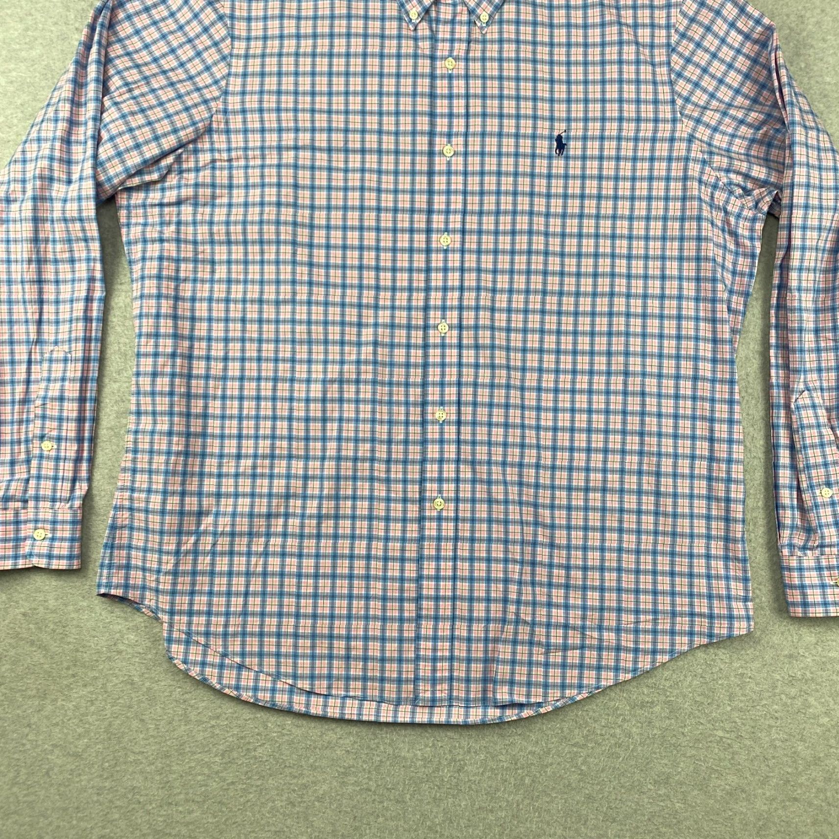 Ralph Lauren Ralph Lauren Button-Down Shirt Mens XL Multicolor Plaid Long Sleeve 100% Cotton Size US XL / EU 56 / 4 - 3 Thumbnail