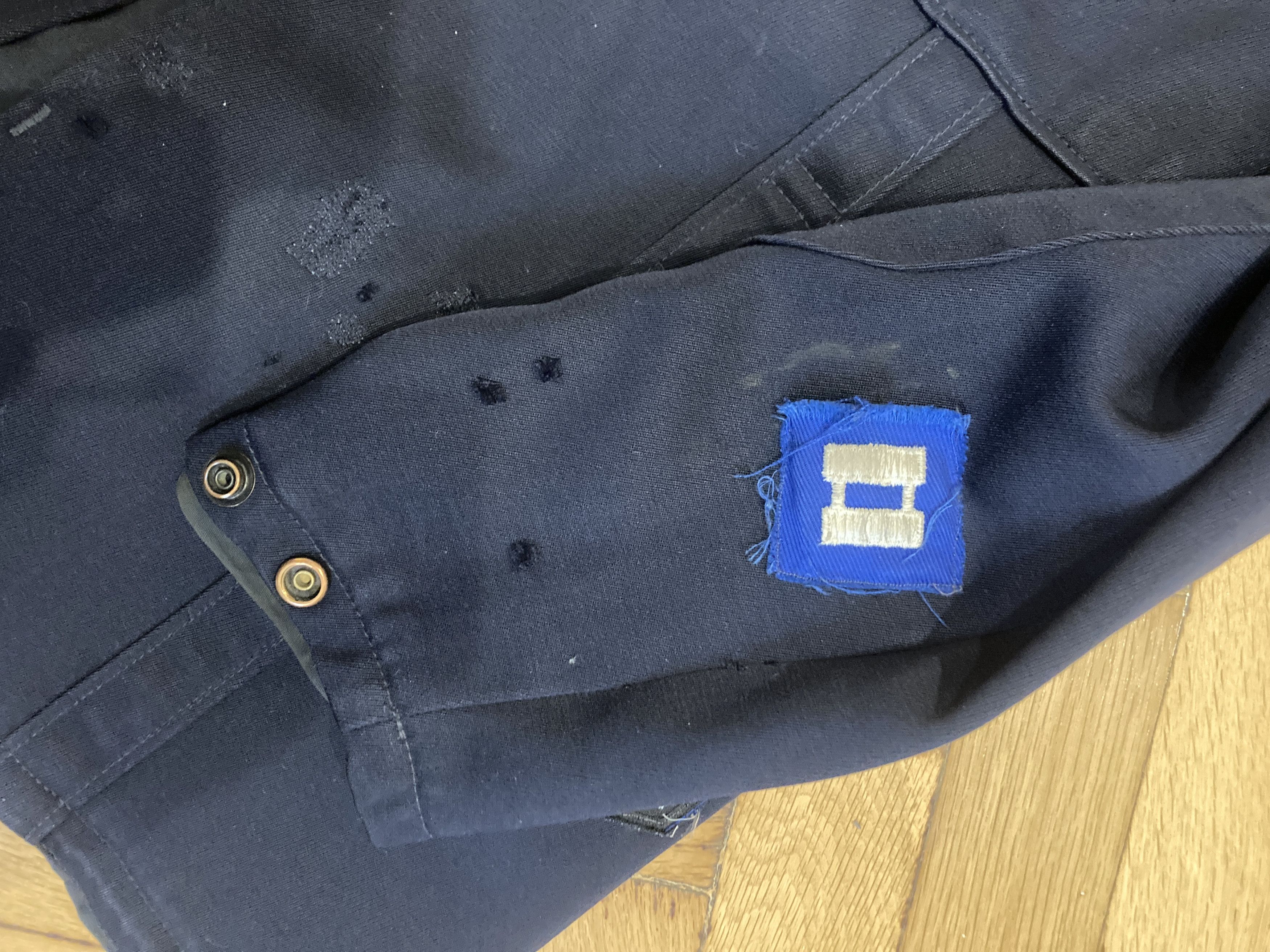 Vintage uniform jacket from 1984 Size US L / EU 52-54 / 3 - 6 Thumbnail