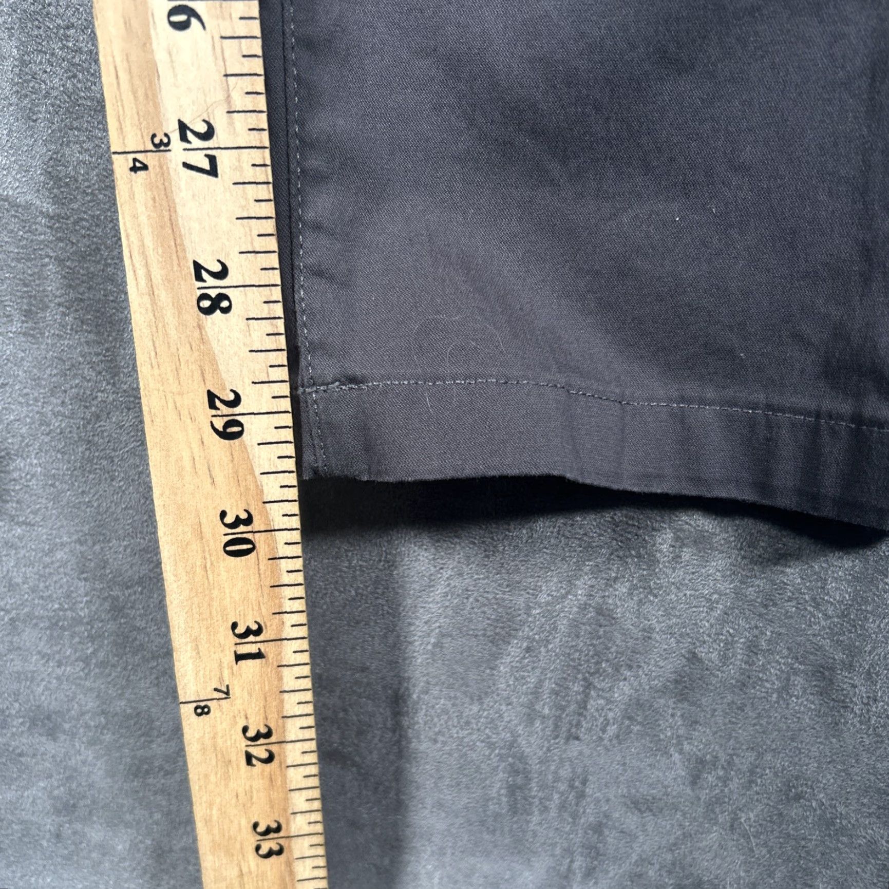 Vintage Birddogs Pants Mens 30x30 Dark Gray Khaki Chino Stretch Pockets Golf Shirt Size US 30 / EU 46 - 4 Thumbnail