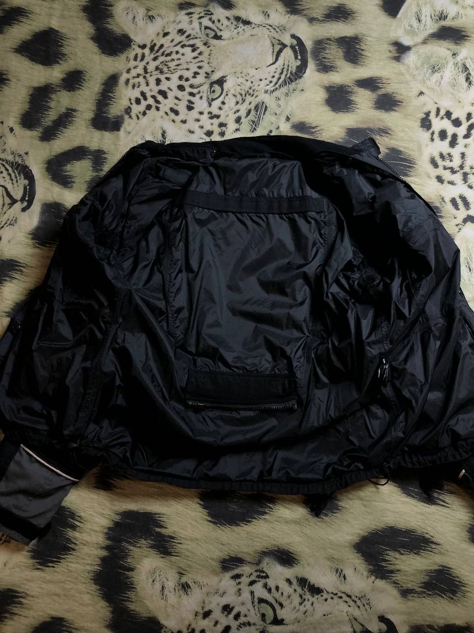 Vintage Jacket Men Quilted Padded Zippered Motorcycle Size US L / EU 52-54 / 3 - 16 Thumbnail
