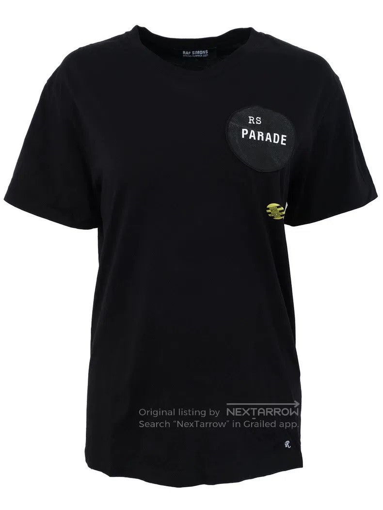 Raf simons 21-year badge short sleeves