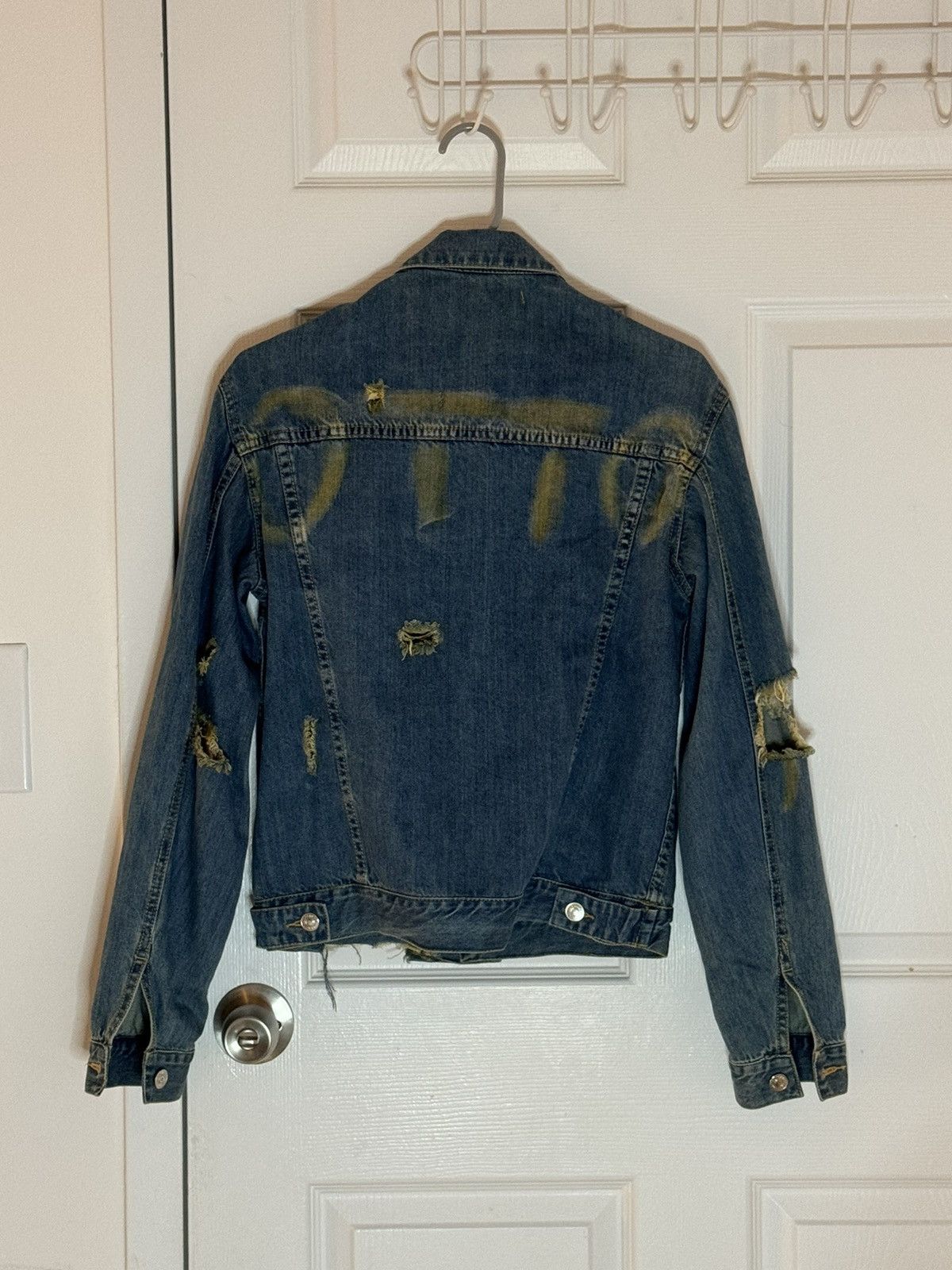 Ottolinger Ottolinger burnt denim jacket Size S / US 4 / IT 40 - 3 Thumbnail