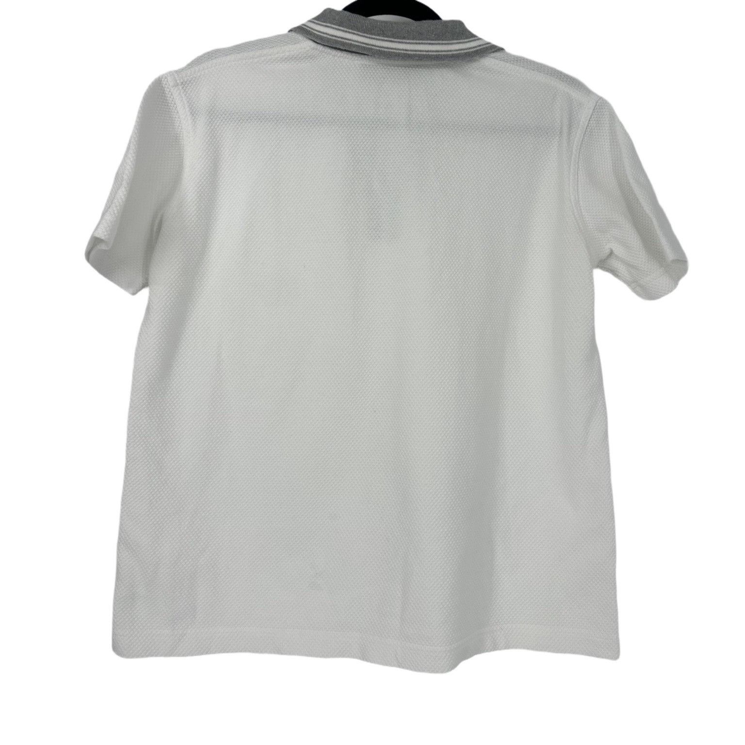 Other Vittadini Sport White Cotton Polo - Gray Accents - Small Size S / US 4 / IT 40 - 5 Thumbnail