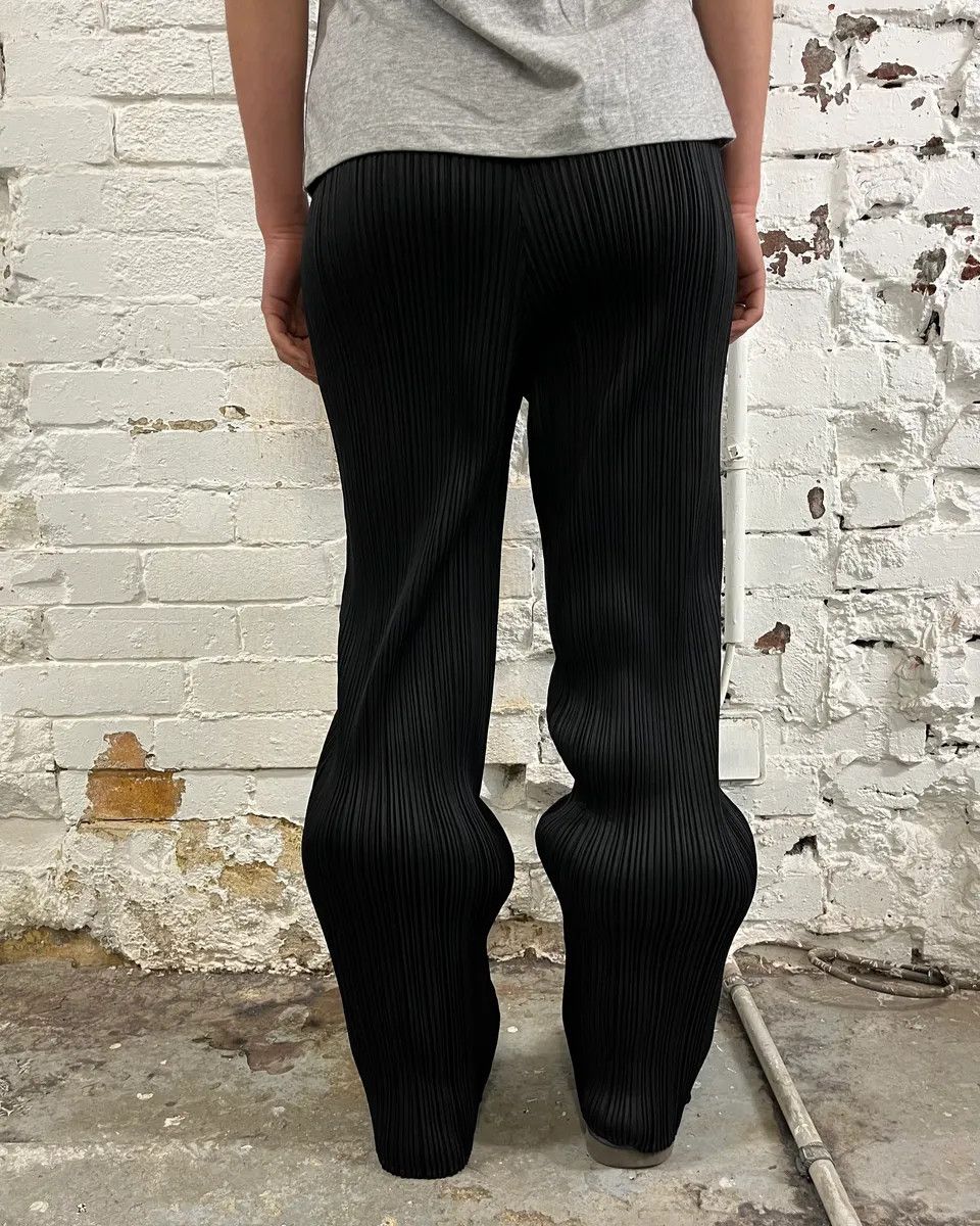 Issey Miyake Issey Miyake Black Pleats Pants Size 27" / US 4 / IT 40 - 3 Thumbnail