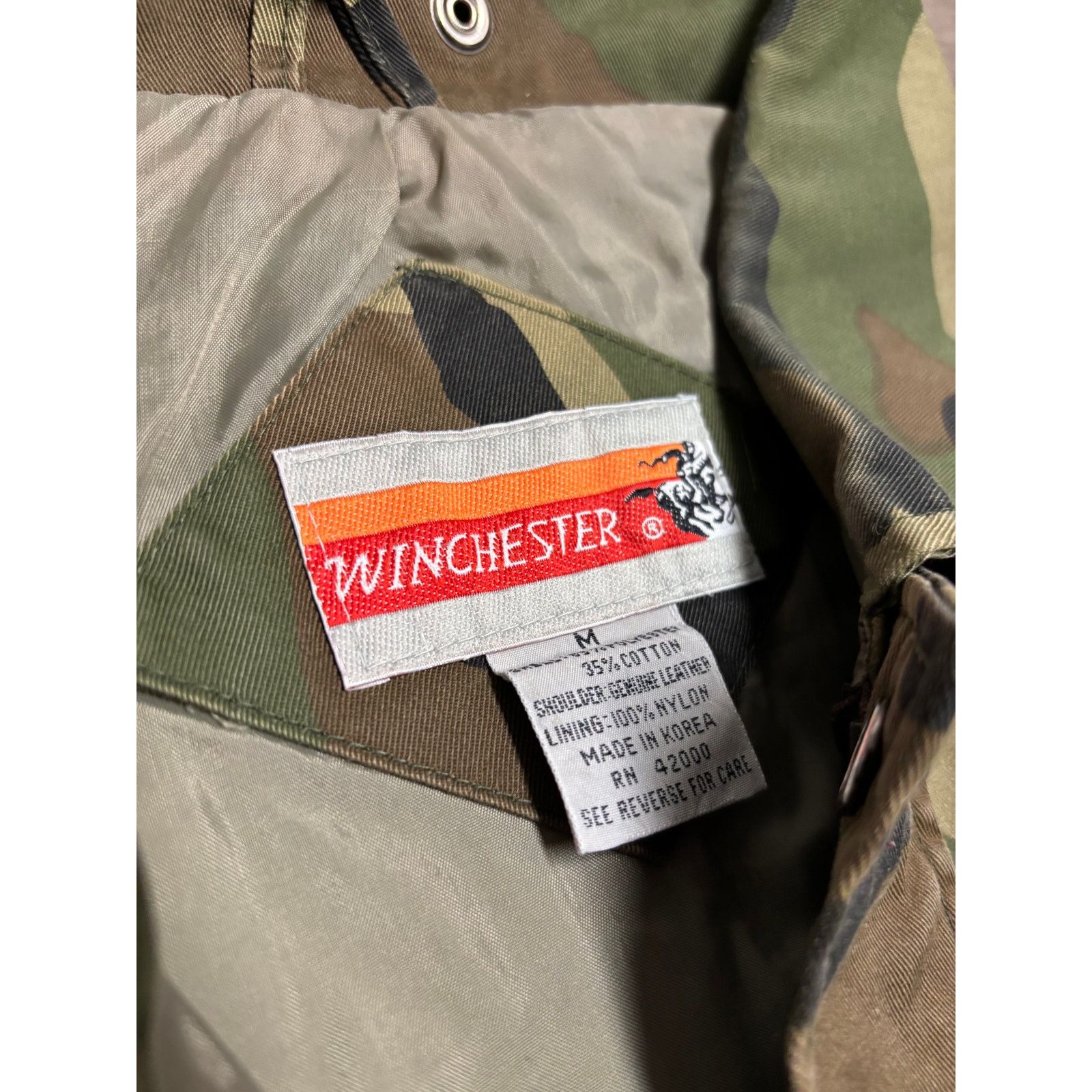 Vintage × Winchester Vintage Winchester Camo Hunting Parka Jacket Sz M Size US M / EU 48-50 / 2 - 4 Thumbnail
