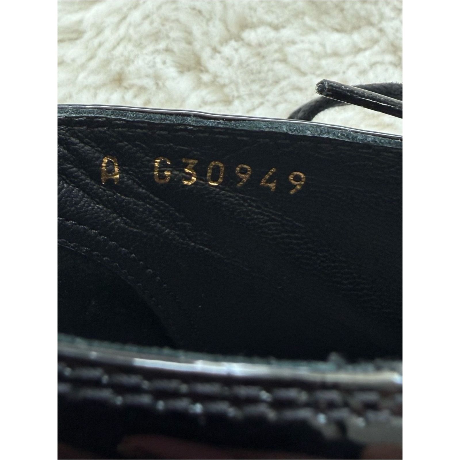 Chanel Chanel Lace Up Ankle Boots Black Patent Leather Heel CC 39EU Size US 9 / IT 39 - 9 Thumbnail