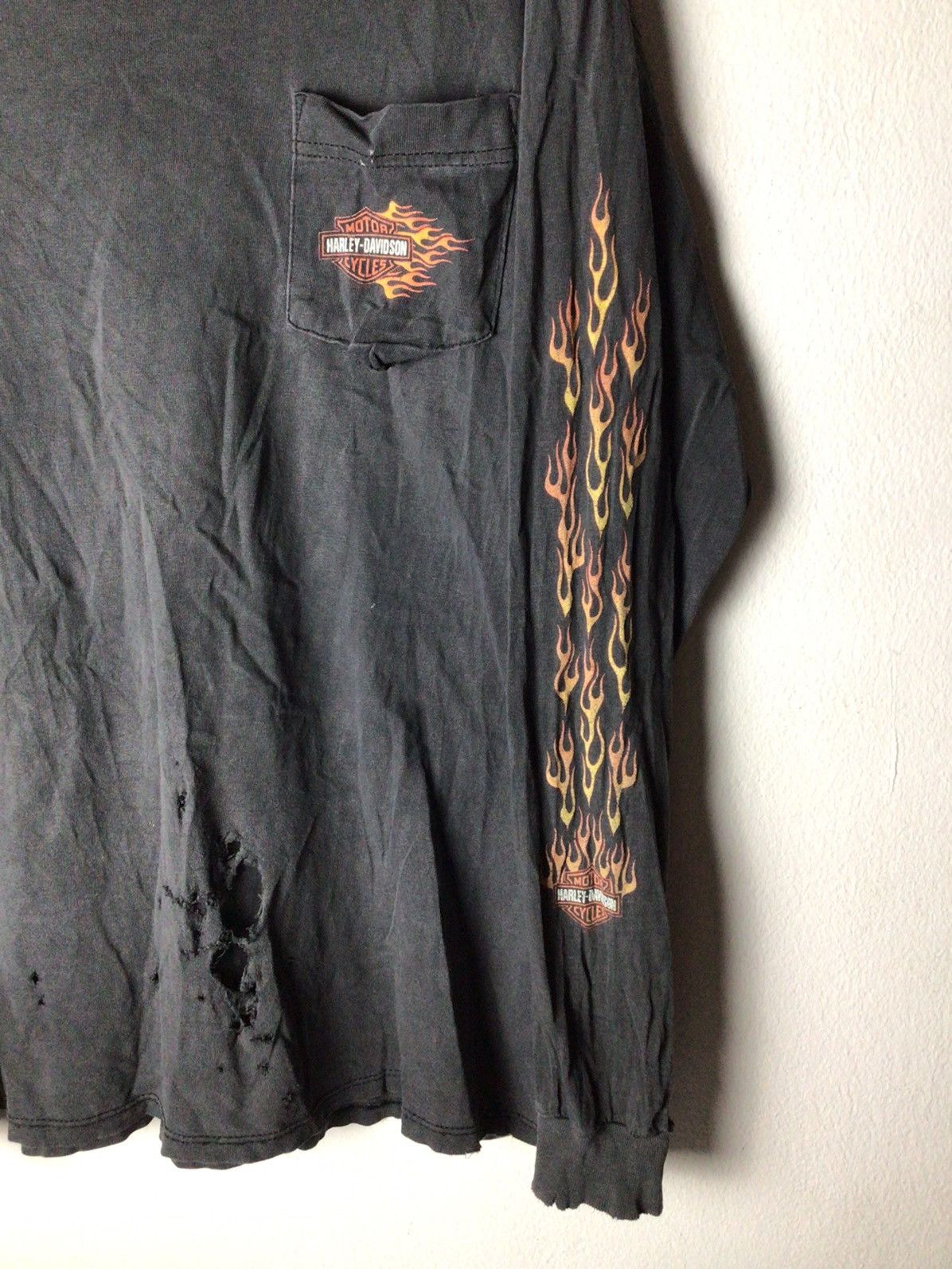 Band Tees × Harley Davidson Harley Davison 00's LS Size US XL / EU 56 / 4 - 2 Thumbnail