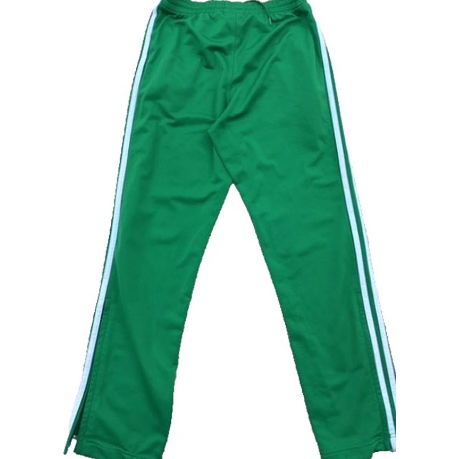Adidas Adidas Originals Men's XS Track Pants Collegiate Green 3-Stripes Size US 27 - 3 Thumbnail