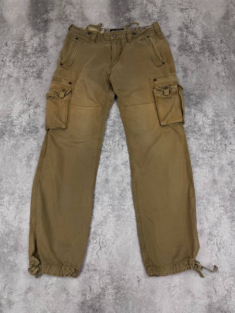 Alpha Industries Alpha Industries Men Cargo Pants Beige Military StyleVintage Size US 36 / EU 52 - 1 Thumbnail