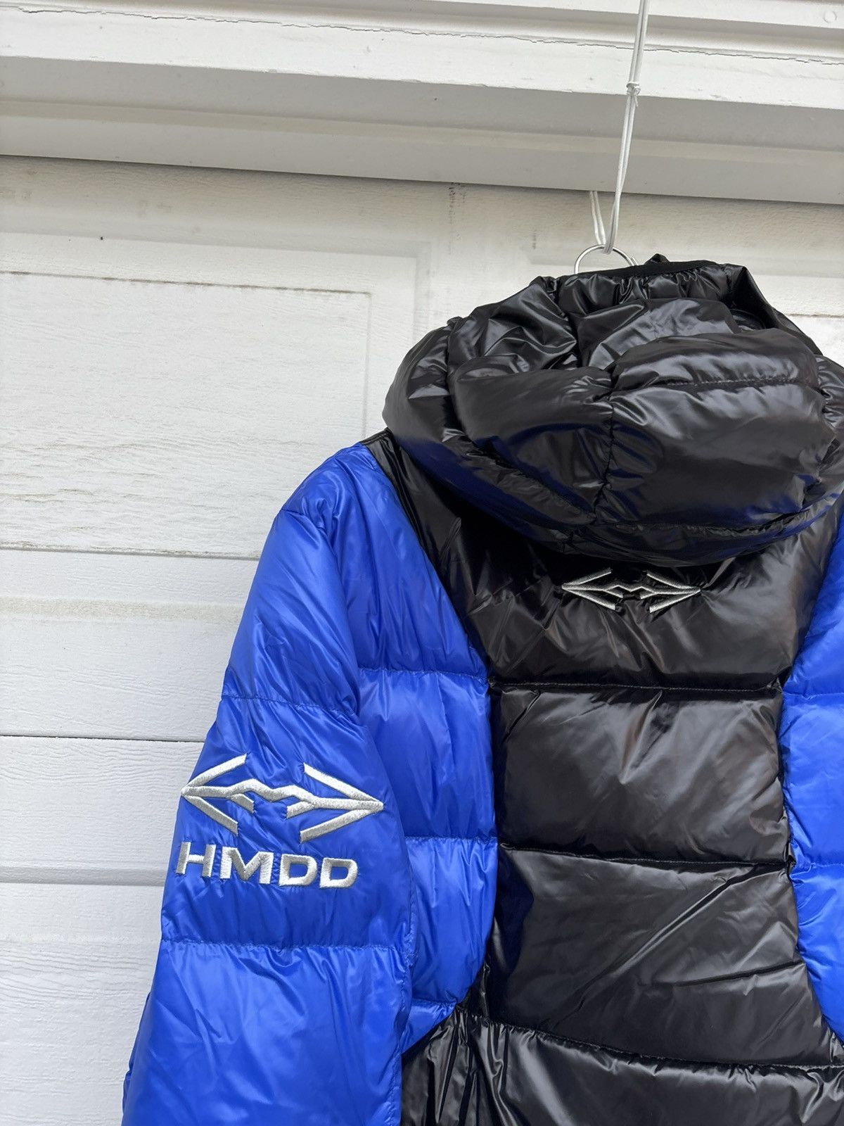 HMDD Blue black two tone sold out puffer Size US M / EU 48-50 / 2 - 3 Thumbnail