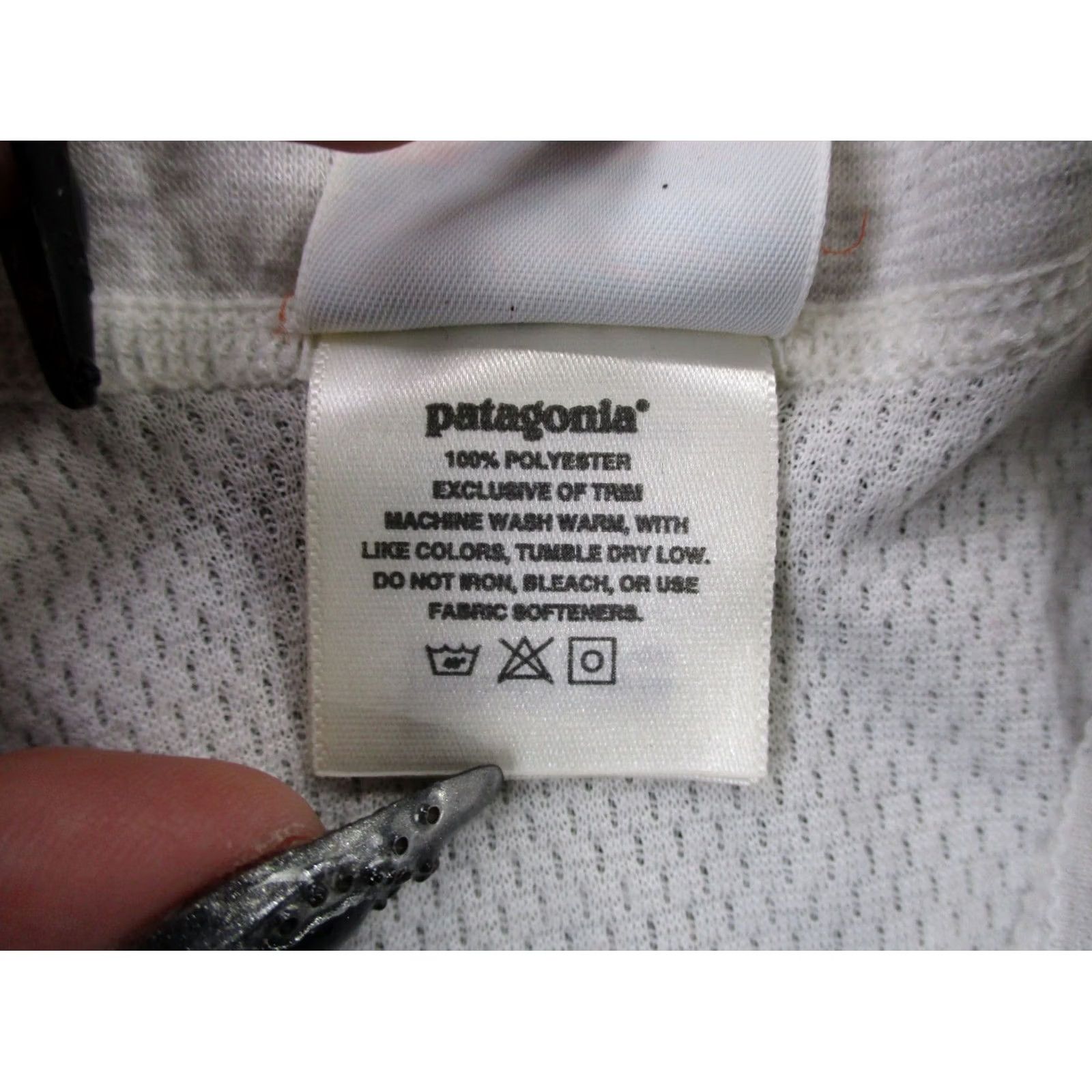 Patagonia Nike Shirt Womens Jacket M Capilene White Outdoor Windbreaker 1/4 Zip Thermal Lightweight Logo USA Made Decade Outdoor Size M / US 6-8 / IT 42-44 - 7 Thumbnail