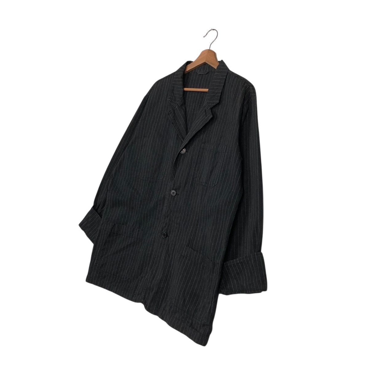 Japanese Brand Vintage Hickory Chore Jacket Vviirrggnn Voyage Issey Miyake Size US L / EU 52-54 / 3 - 3 Thumbnail