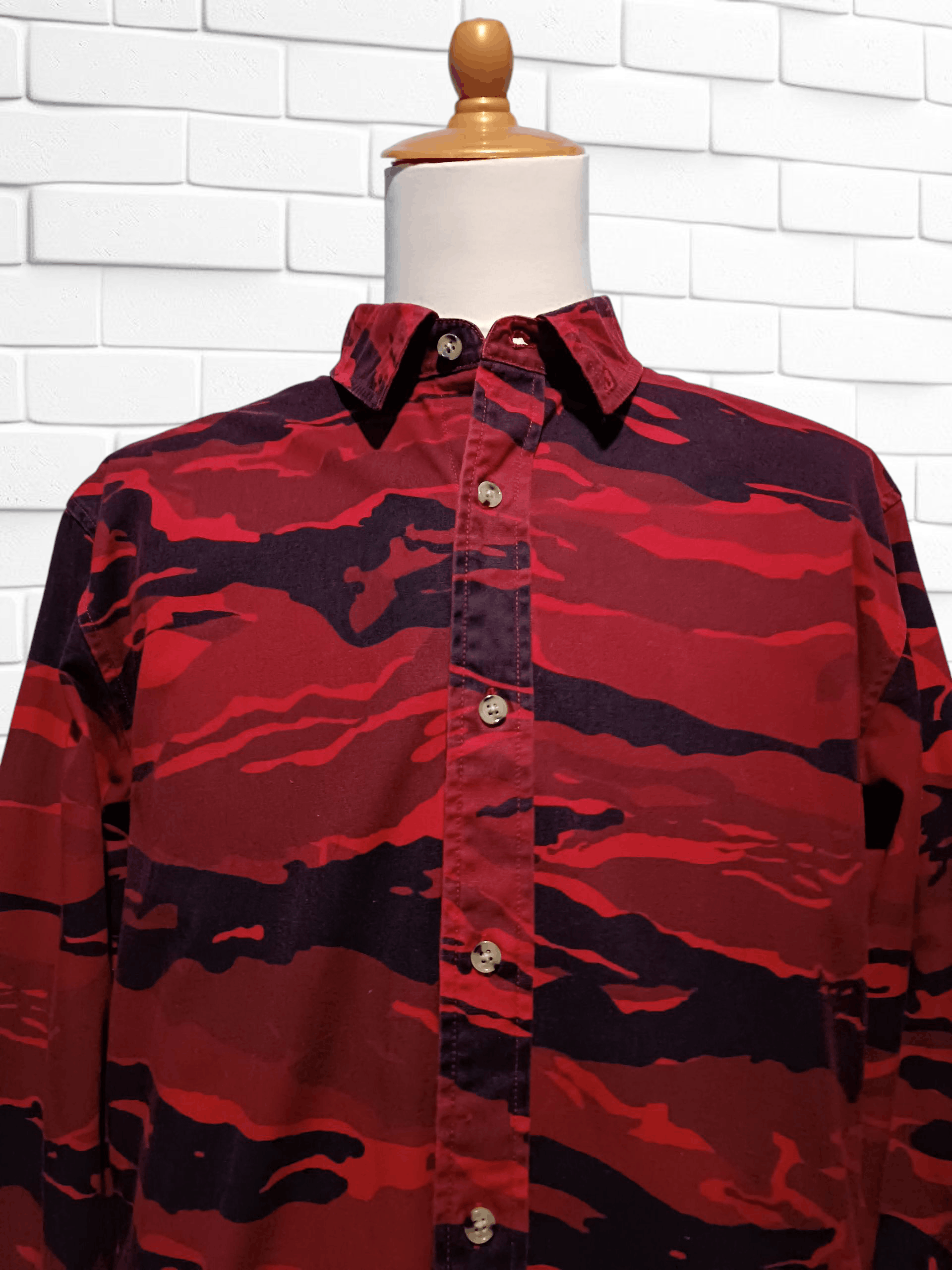 Black Scale Black Scale Camo Shirt Size US M / EU 48-50 / 2 - 2 Thumbnail