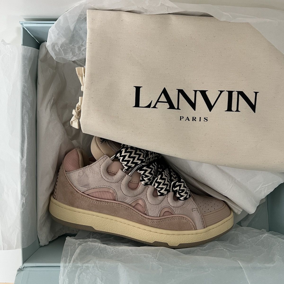 Lanvin Curb Sneakers