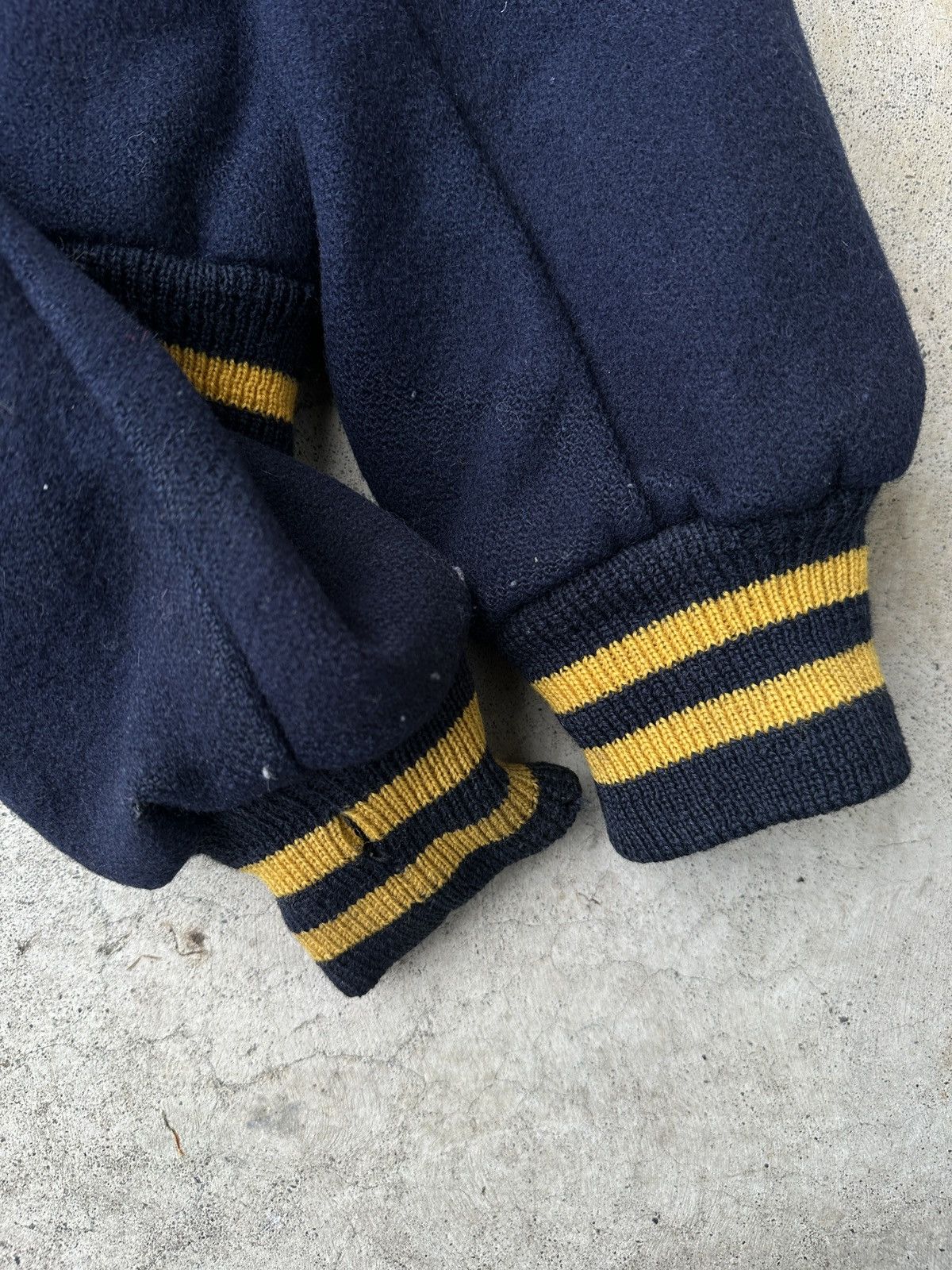 Vintage 60s College letterman football hippie patch varsity jkt Size US M / EU 48-50 / 2 - 5 Thumbnail