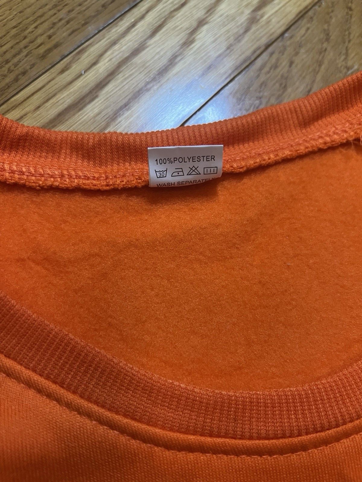 Other PARKE Varsity Crewneck Sweatshirt Orange Oversized Size L / US 10 / IT 46 - 5 Thumbnail