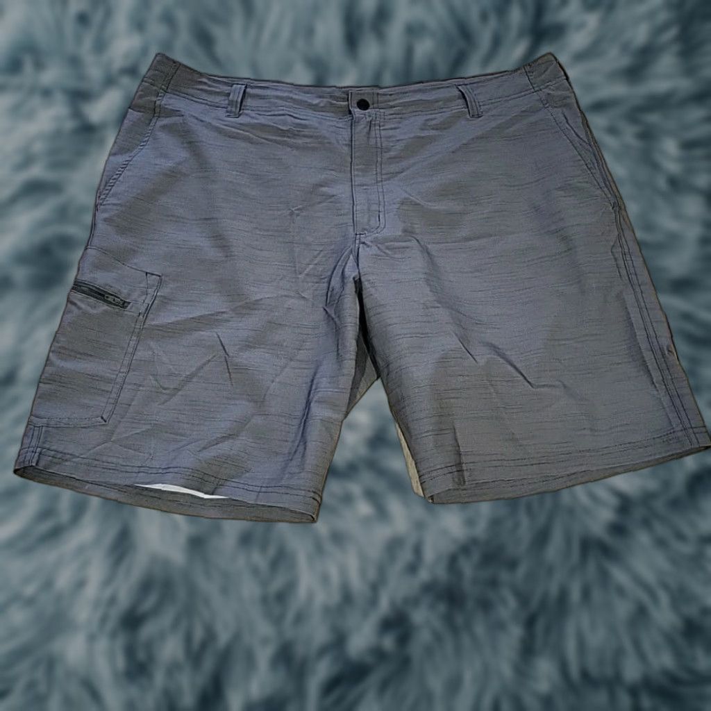 Lee Lee Dungarees Shorts Utility Security Pocket Sz. 42 X 10 Gray Stretch New Hiking Satin? Size US 42 / EU 58 - 1 Thumbnail