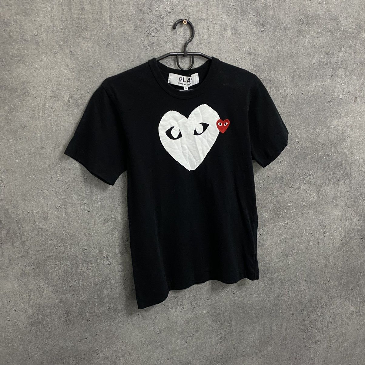 Comme des Garcons Rare Comme Des Garcons Play T-Shirt Black CDG Double Heart Size US S / EU 44-46 / 1 - 3 Thumbnail