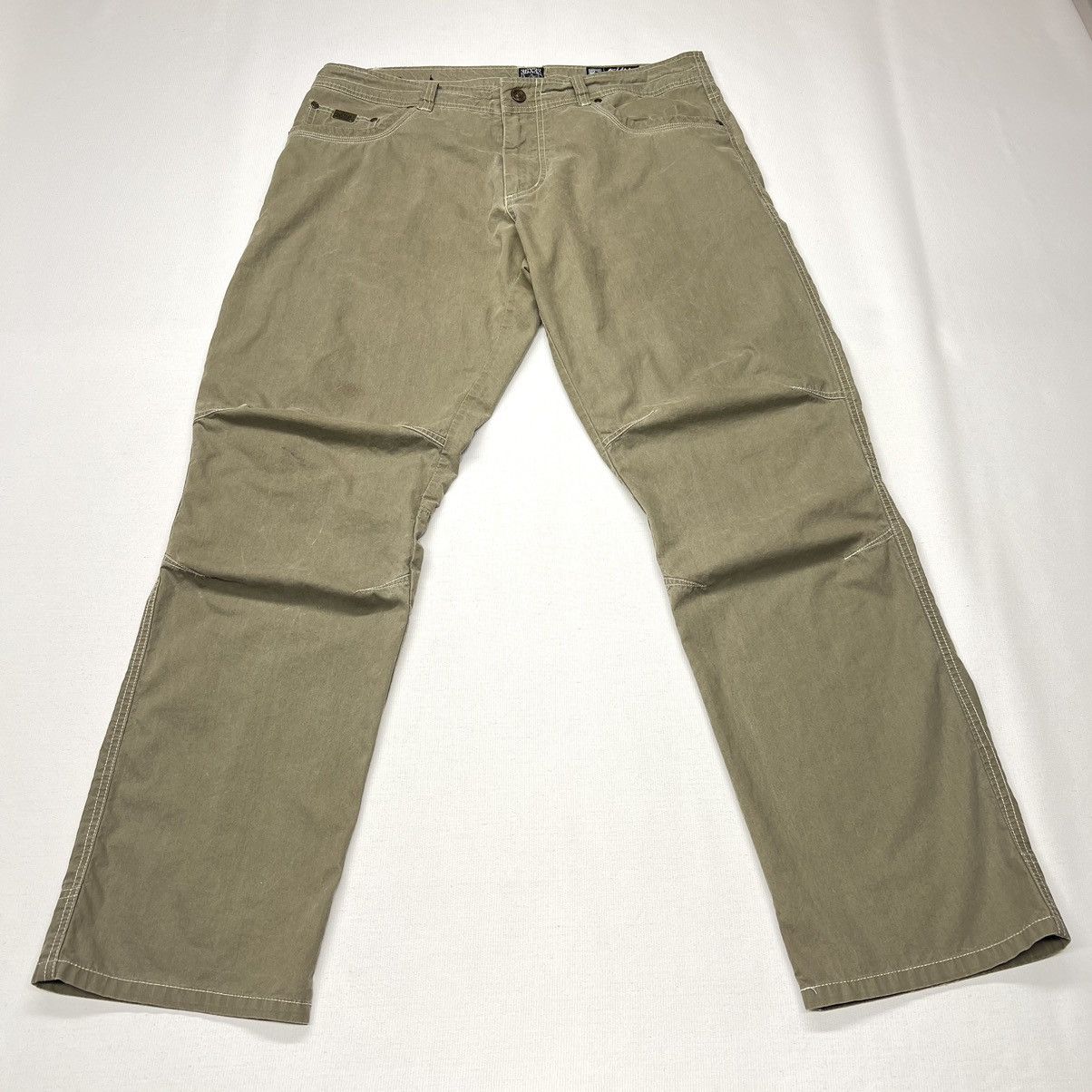 Kuhl Kuhl Pants Green Revolvr Vintage Patina Dye Workwear Utility Size US 36 / EU 52 - 1 Thumbnail