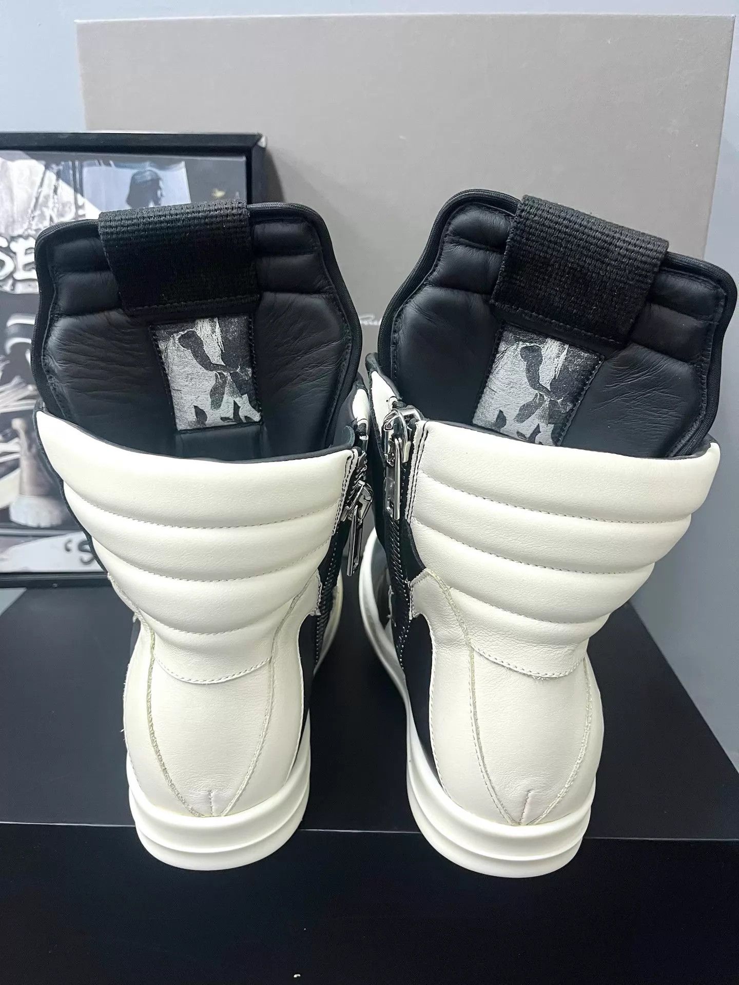 Rick Owens Rick Owens Thick Lace Triangle High-Tops K34 Size US 6 / IT 36 - 5 Thumbnail