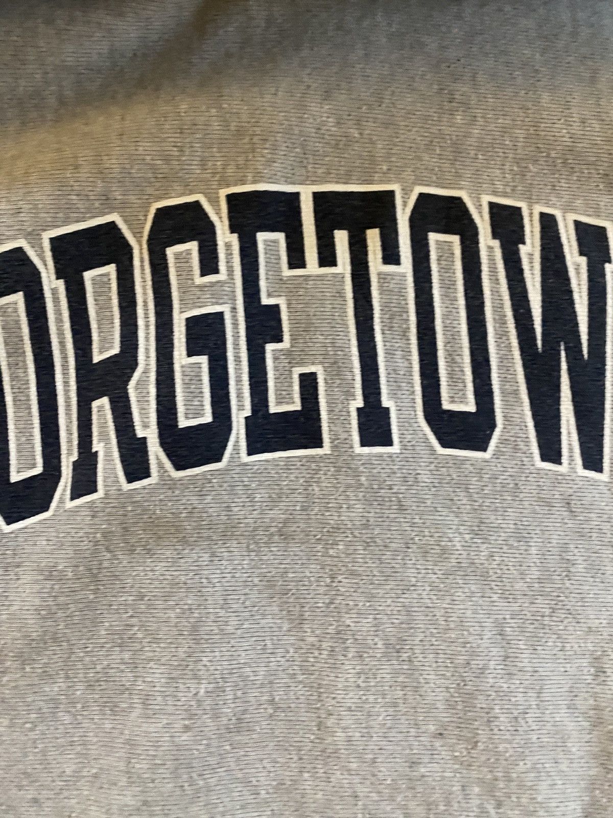 Champion × Vintage Vintage 90’s Champion Reverse Weave Georgetown Hoodie Size US XXL / EU 58 / 5 - 5 Thumbnail
