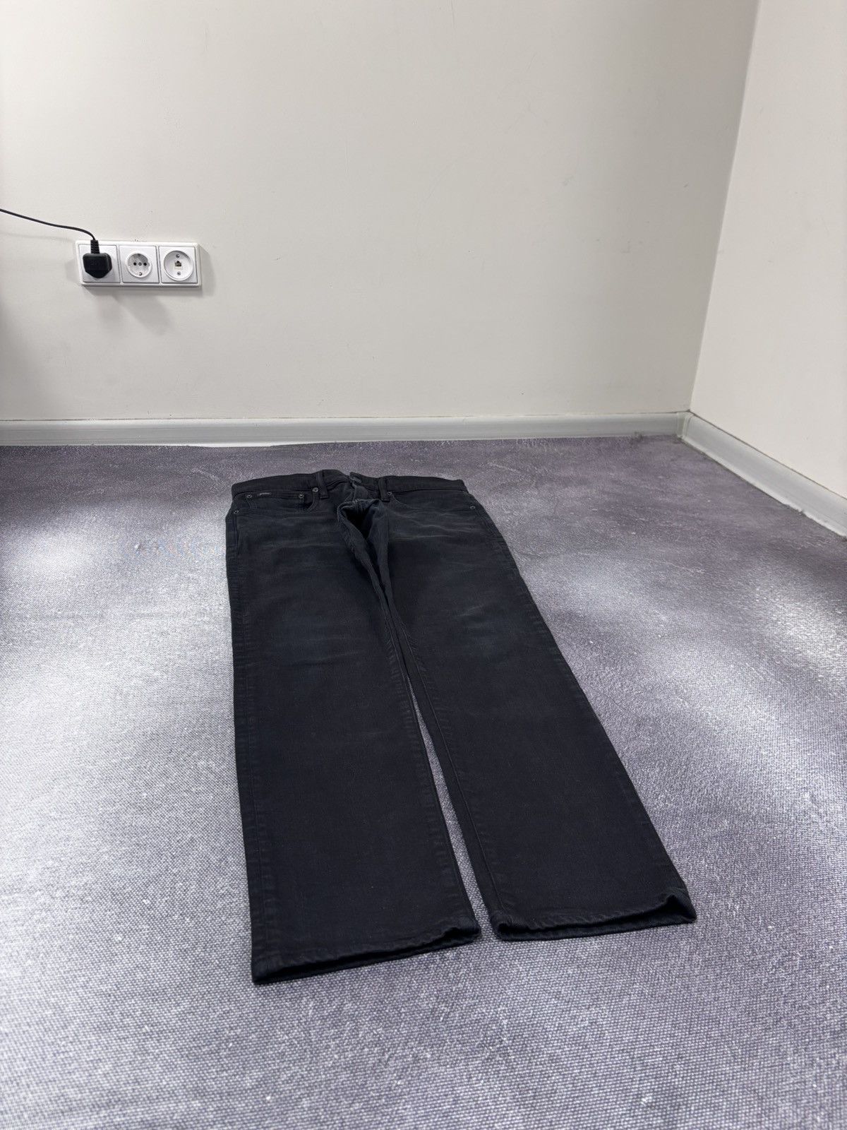 Polo Ralph Lauren Polo Ralph Lauren Men’s Sullivan Slim Black Denim Jeans Size US 31 - 3 Thumbnail