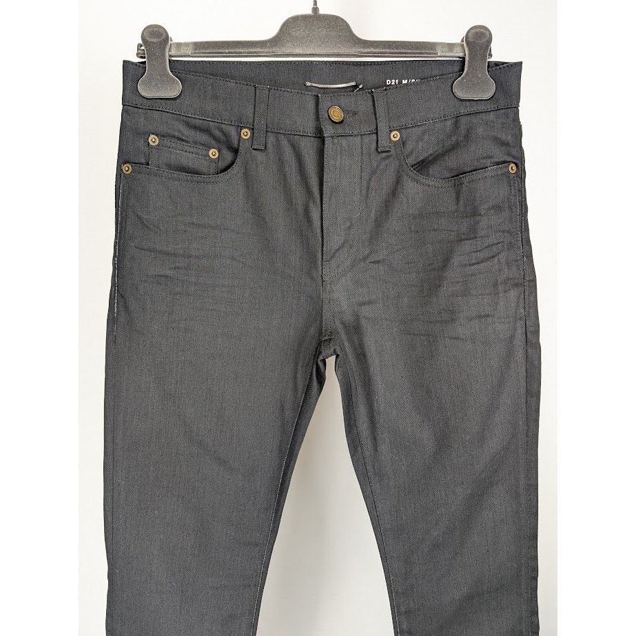 Saint Laurent Paris o1rshd1 Skinny 5 Pocket Med in Used Black Size US 30 / EU 46 - 3 Thumbnail