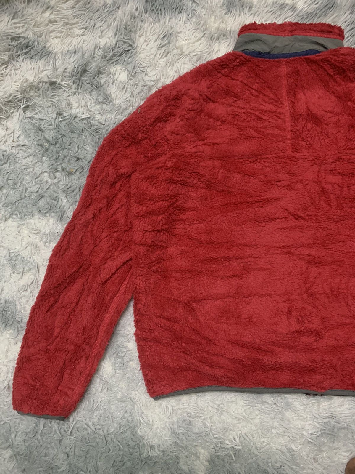 Patagonia × Vintage 90s PATAGONIA FLEECE JACKET RED COLOUR 🔥🔥 Size US L / EU 52-54 / 3 - 11 Thumbnail