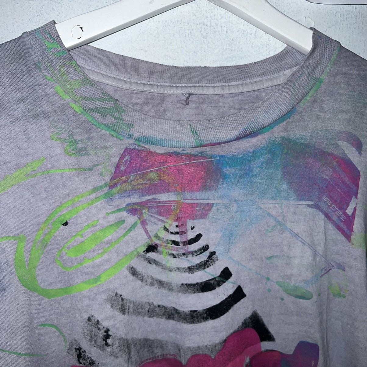 Vintage 1 of 1 custom dc Los Angeles one off e30 abstract t-shirt Size US L / EU 52-54 / 3 - 3 Thumbnail