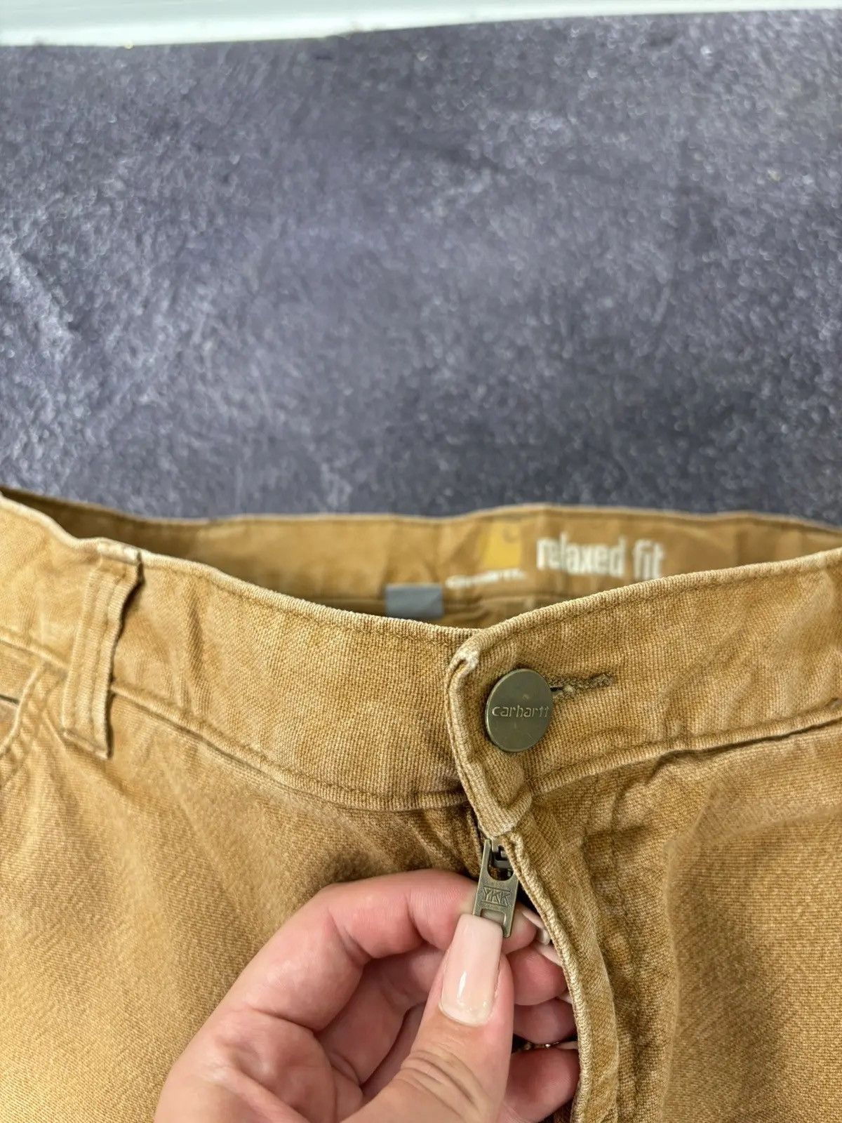 Carhartt × Vintage Vintage Carhartt USA Work Hype Relaxed Fit Pants Jeans Size US 34 / EU 50 - 11 Thumbnail