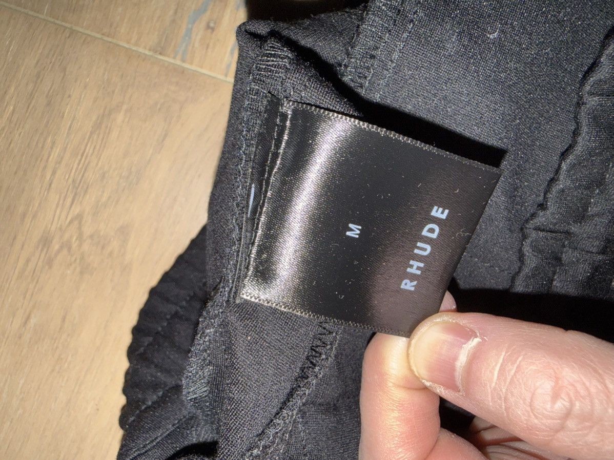 Rhude Rhude Black Rayon Trousers Size US 34 / EU 50 - 4 Thumbnail