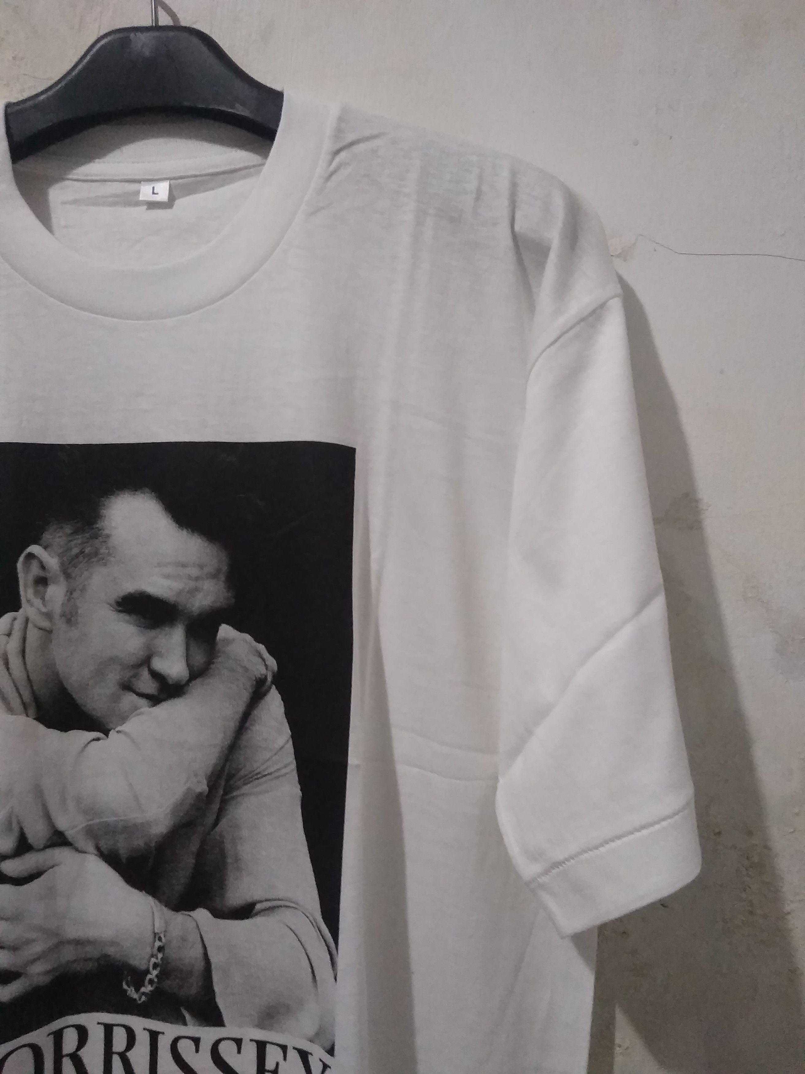 Band Tees Vintage 90s Morrissey promo tee britpop Oasis the Smith Size US L / EU 52-54 / 3 - 4 Thumbnail