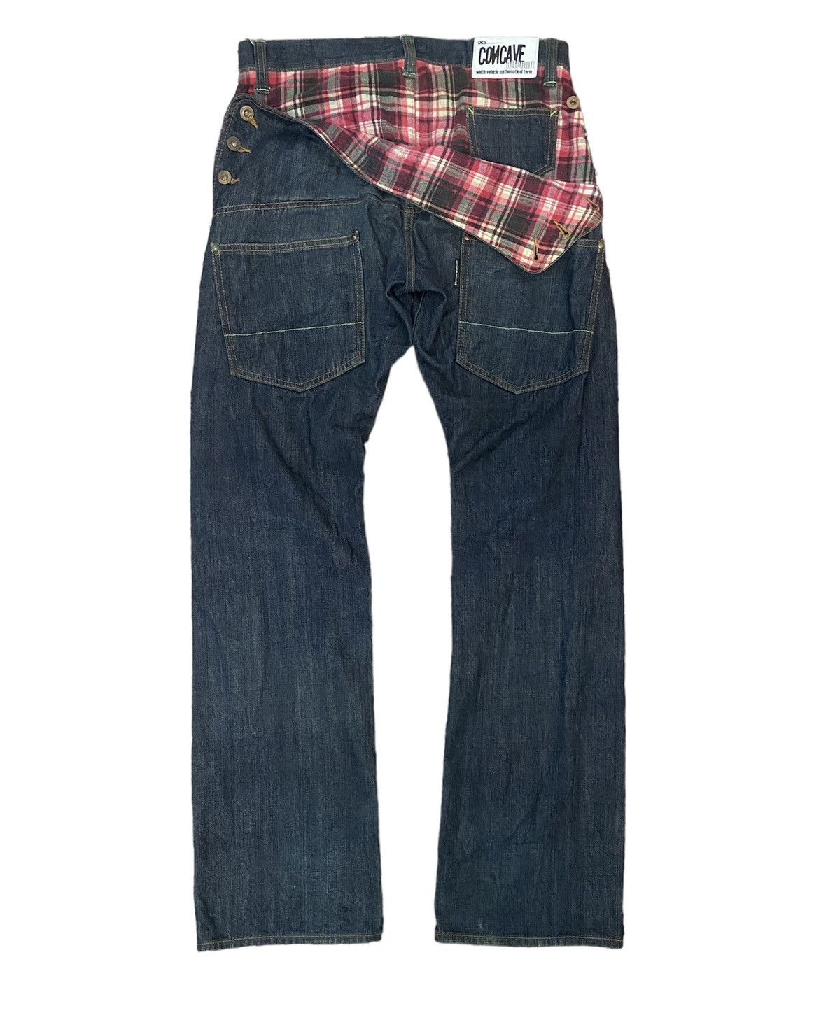 Hysteric Glamour Concave Attempt CNCV Denim Jeans Size US 32 / EU 48 - 1 Thumbnail