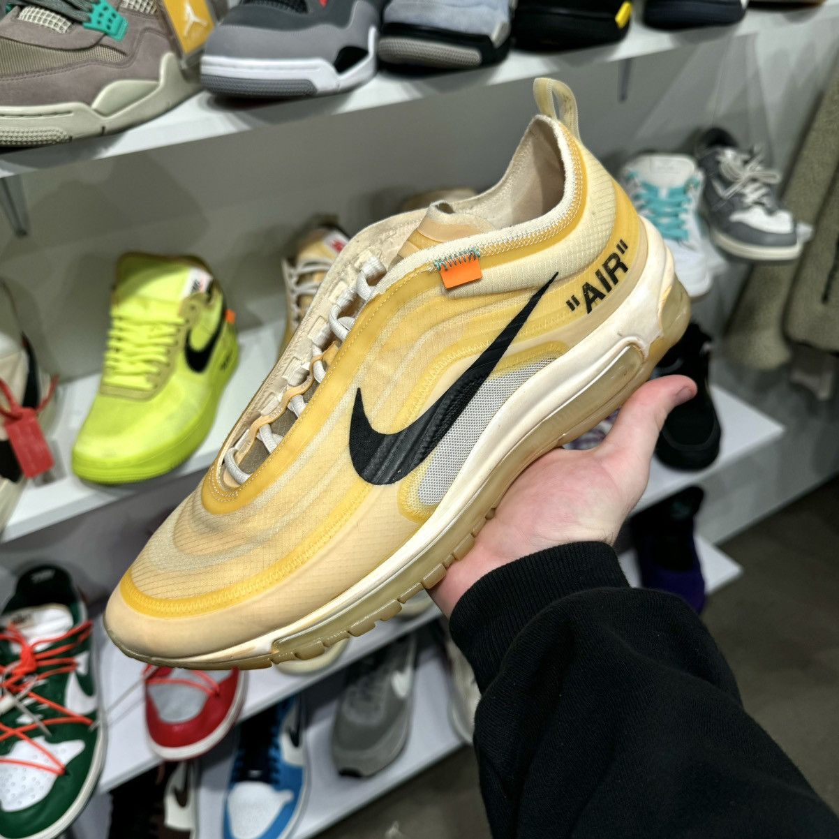 Nike × Off-White Nike Off White Air Max 97 THE TEN Size US 11.5 / EU 44-45 - 1 Thumbnail