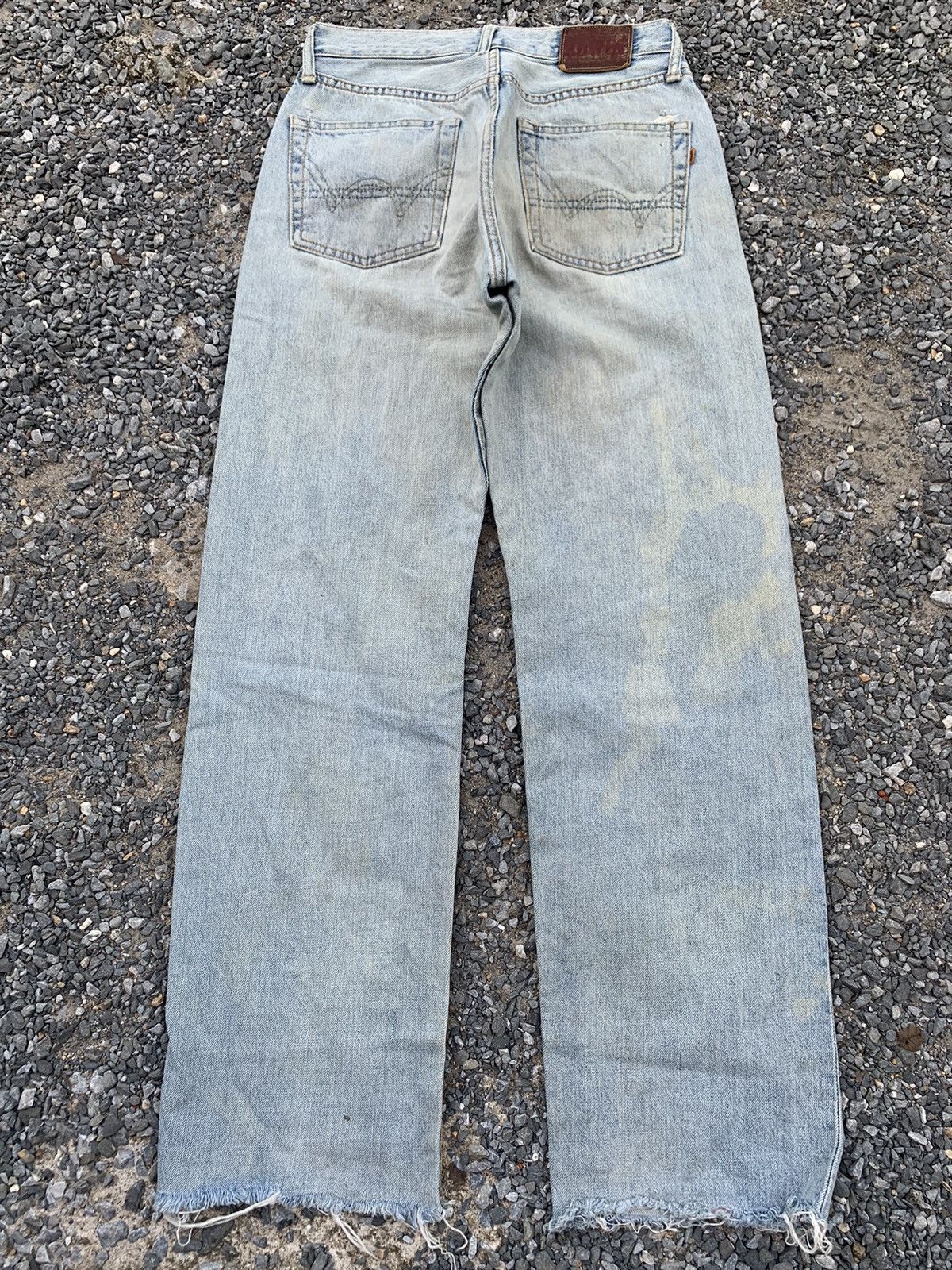 Edwin VINTAGE EDWIN 505XX SELVEDGE FADED JAPANESE DISTRESSED DENIM Size US 29 - 2 Thumbnail