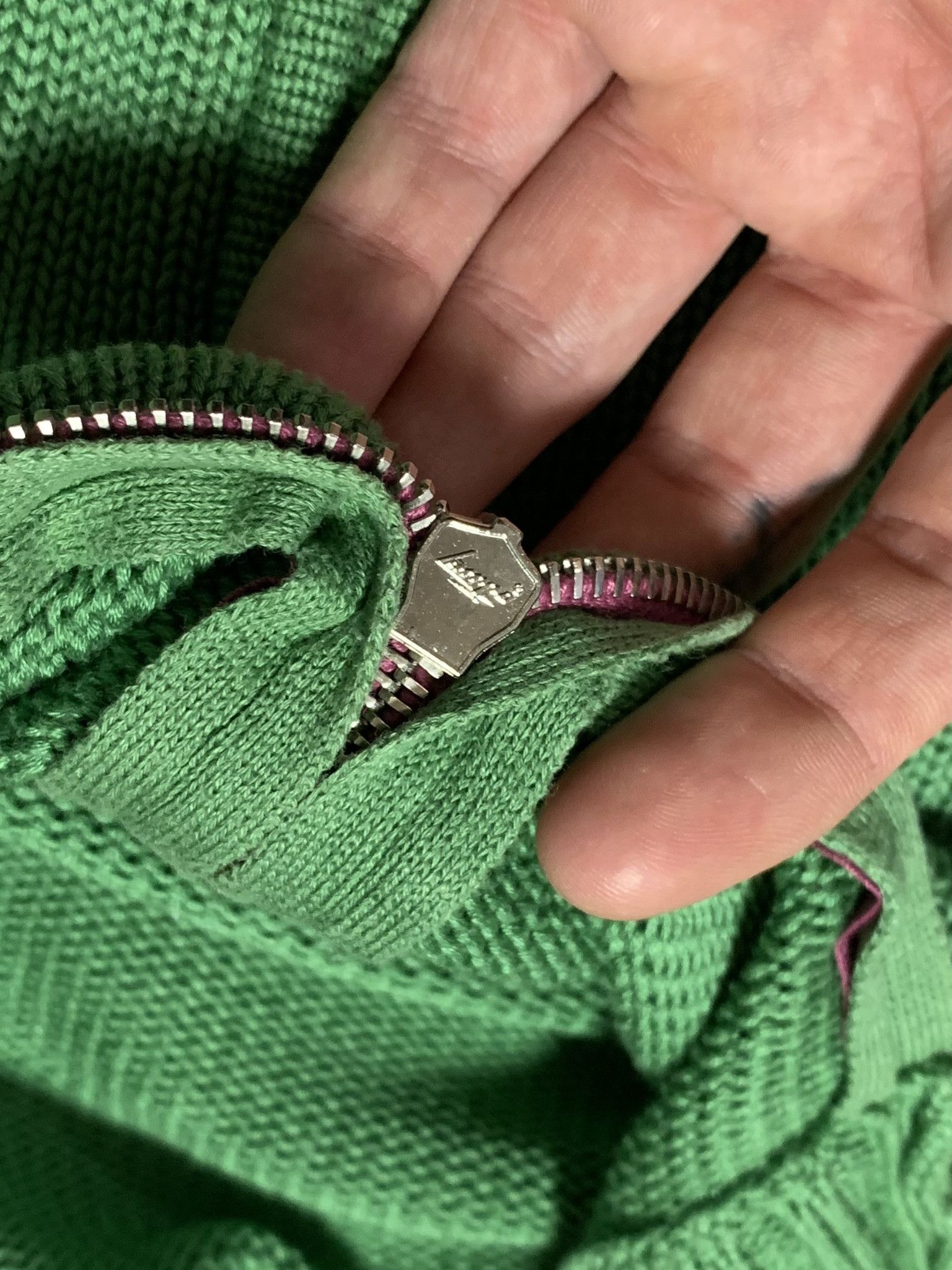 Carolina Herrera Carolina Herrera Green Full Zip Cardigan Men Size L Size US L / EU 52-54 / 3 - 10 Thumbnail
