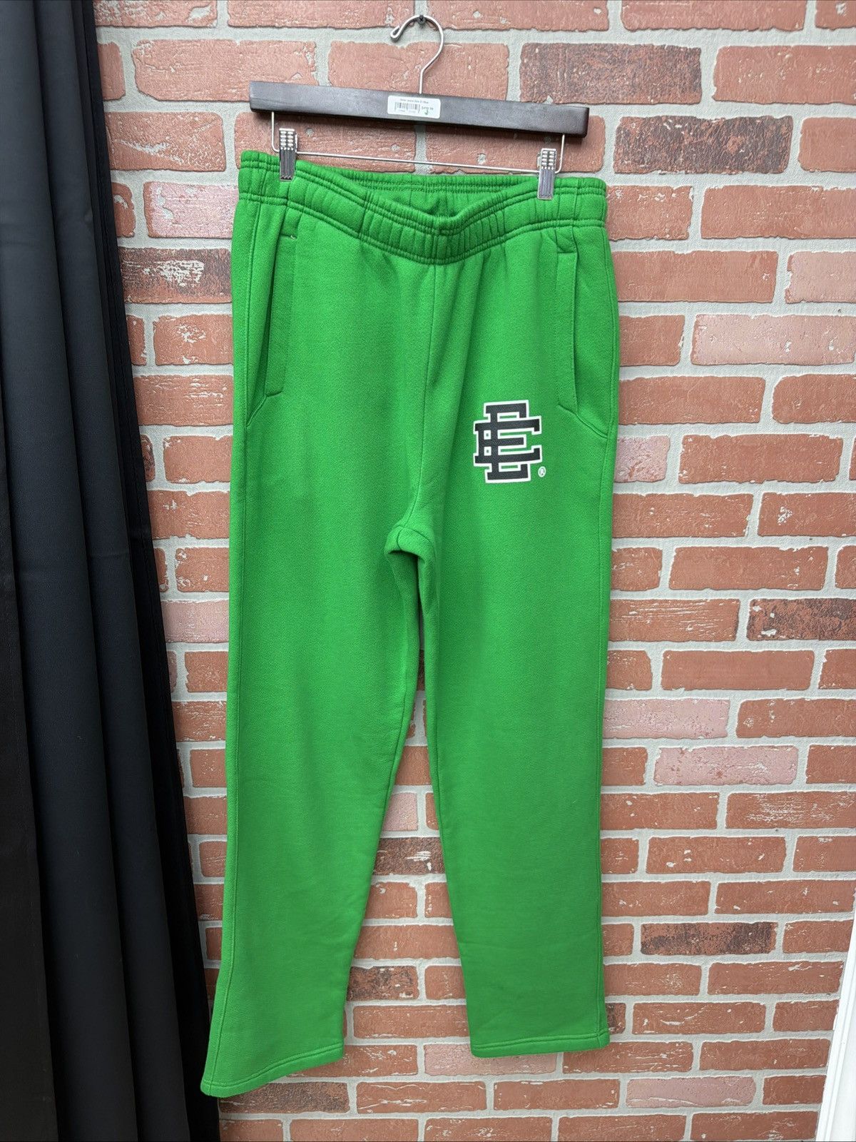 Eric Emanuel Eric Emanuel EE Basic Sweatpant Green Black Size Large Size US 32 / EU 48 - 4 Thumbnail