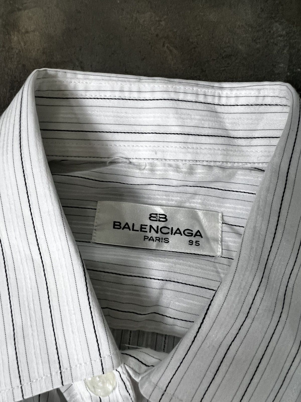 Balenciaga Balenciaga Shirt Button Ups Size US M / EU 48-50 / 2 - 5 Thumbnail